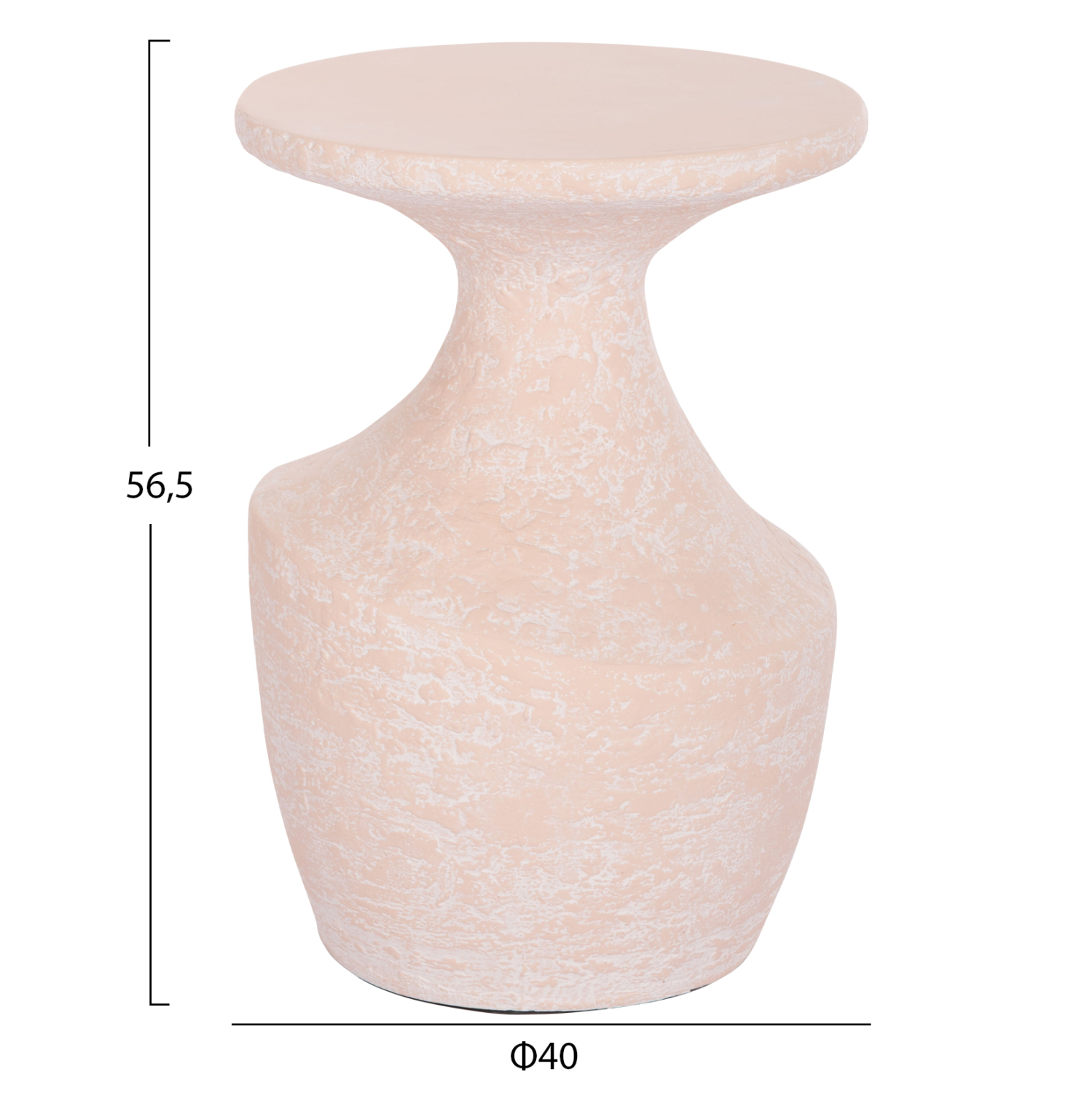 ΤΡΑΠΕΖΙ ΒΟΗΘΗΤΙΚΟ REBON HM18156.04L FIBER CEMENT ΣΕ ΣΟΜΟΝ--Φ40x56.5Υεκ. 2