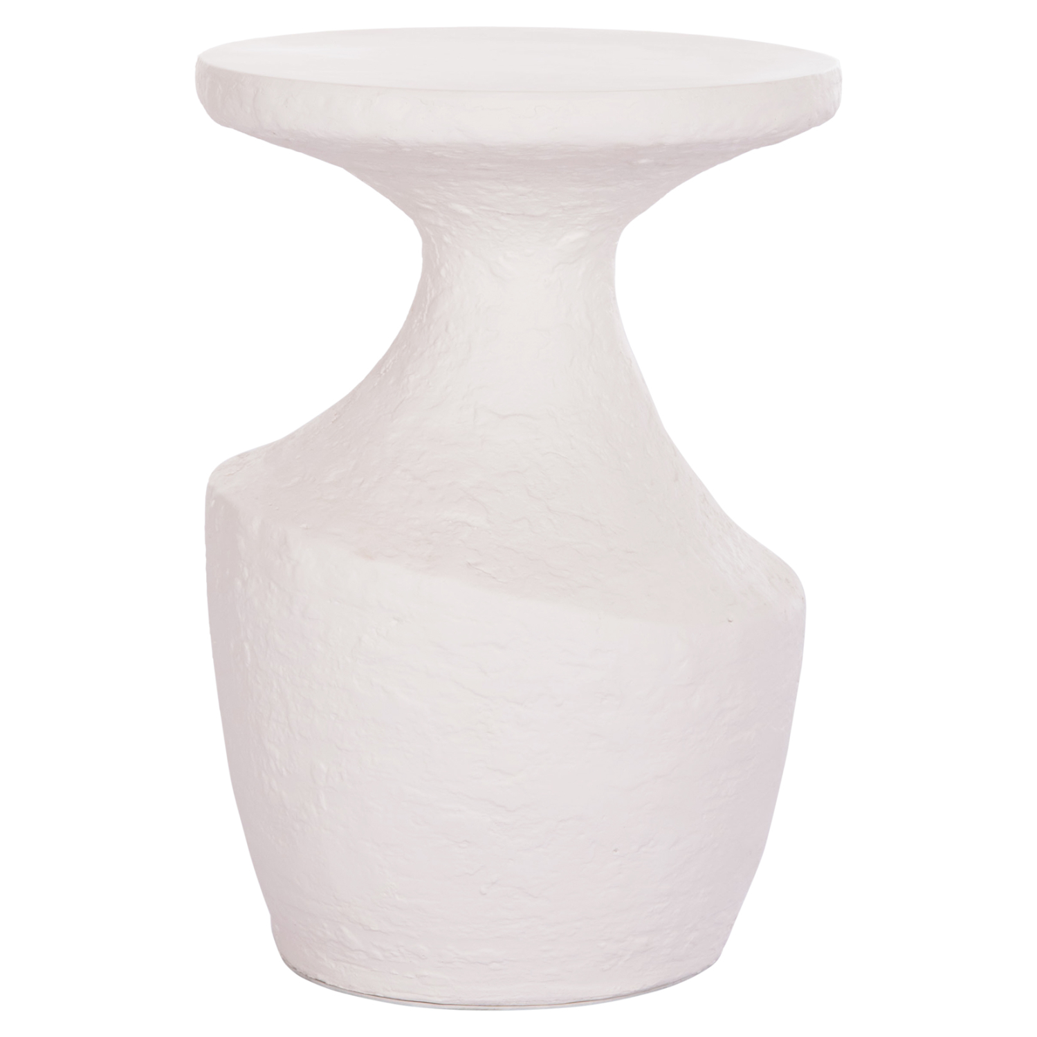 ΤΡΑΠΕΖΙ ΒΟΗΘΗΤΙΚΟ REBON HM18156.02L FIBER CEMENT ΣΕ ΛΕΥΚΟ--Φ40x56.5Υεκ. 1