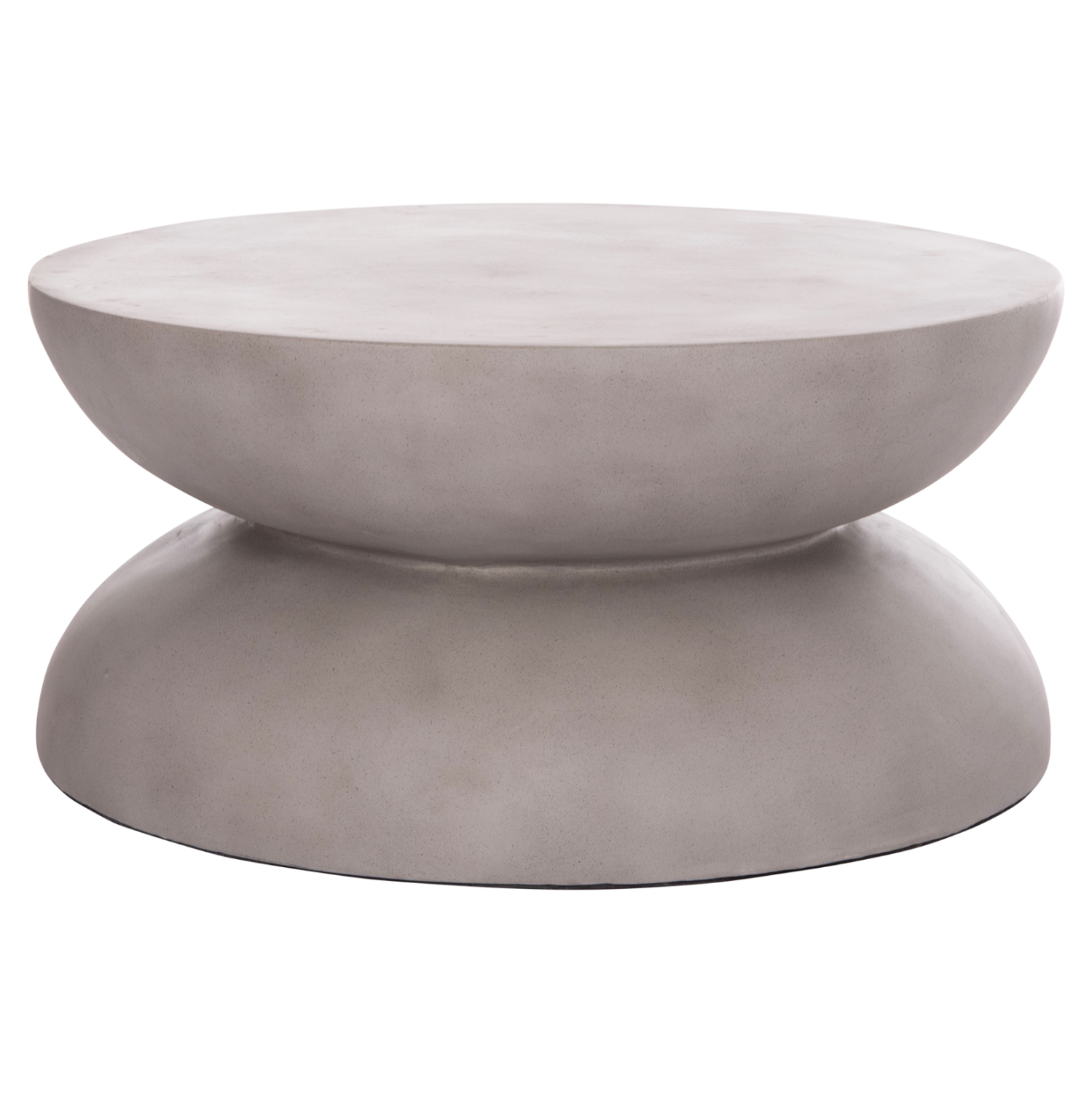 ΤΡΑΠΕΖΙ ΣΑΛΟΝΙΟΥ ANNA HM18158.03 FIBER CEMENT ΣΕ ΓΚΡΙ--Φ92x44.5Υεκ 1