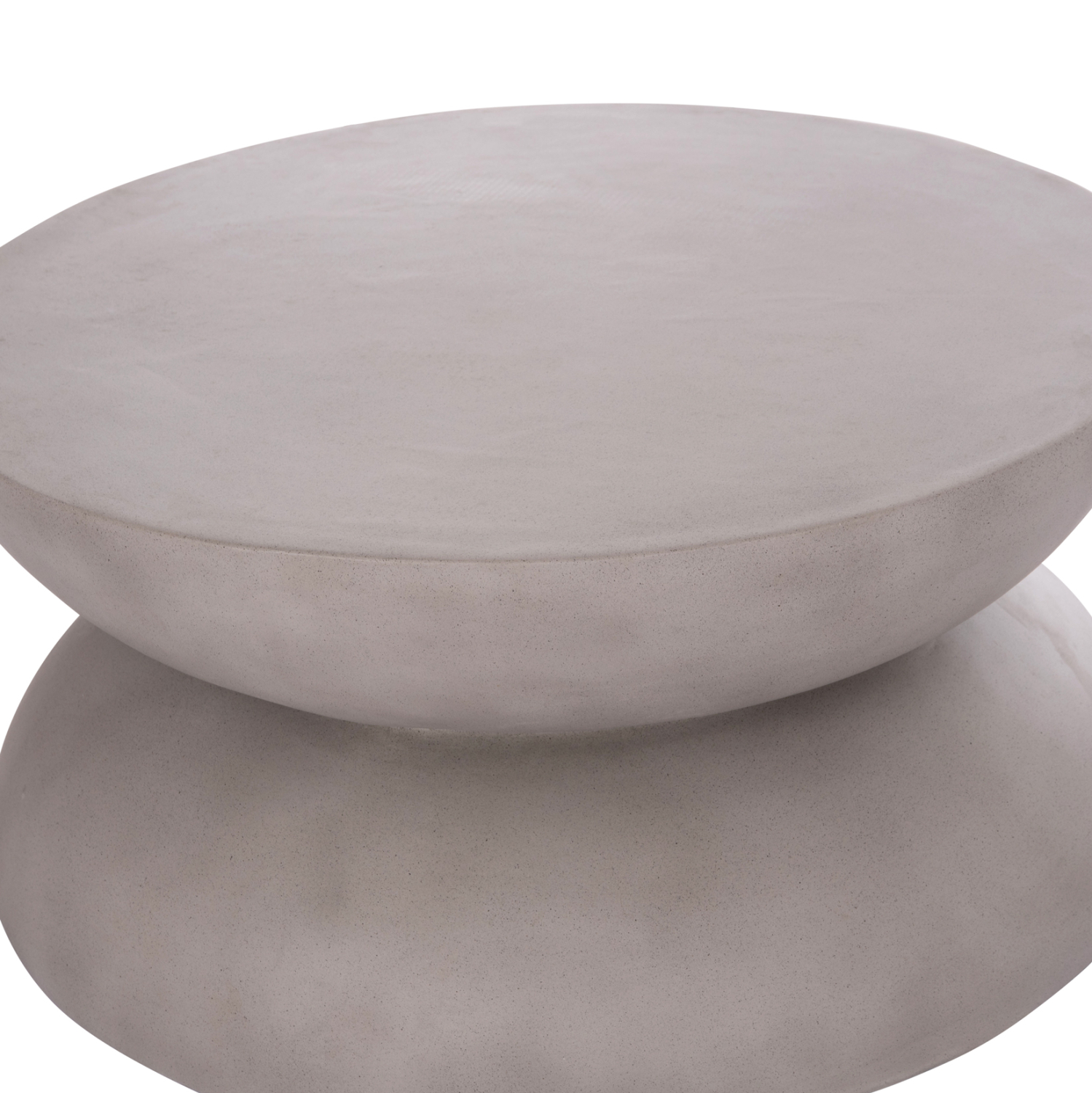 ΤΡΑΠΕΖΙ ΣΑΛΟΝΙΟΥ ANNA HM18158.03 FIBER CEMENT ΣΕ ΓΚΡΙ--Φ92x44.5Υεκ 4