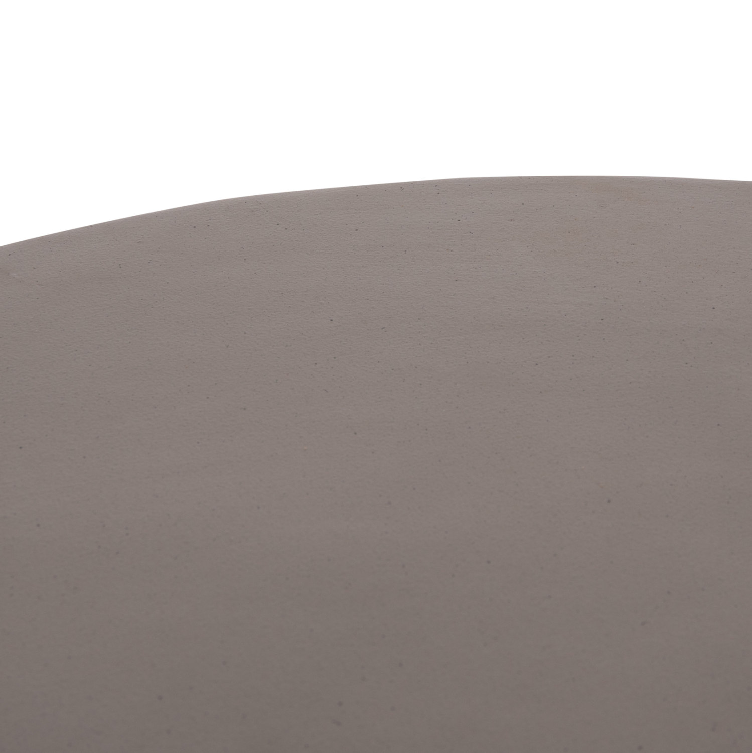 ΤΡΑΠΕΖΙ ΣΑΛΟΝΙΟΥ ΣΤΡΟΓΓΥΛΟ ALLAN HM18162.03 FIBER CEMENT ΣΕ ΓΚΡΙ--Φ92x49Υεκ. 7