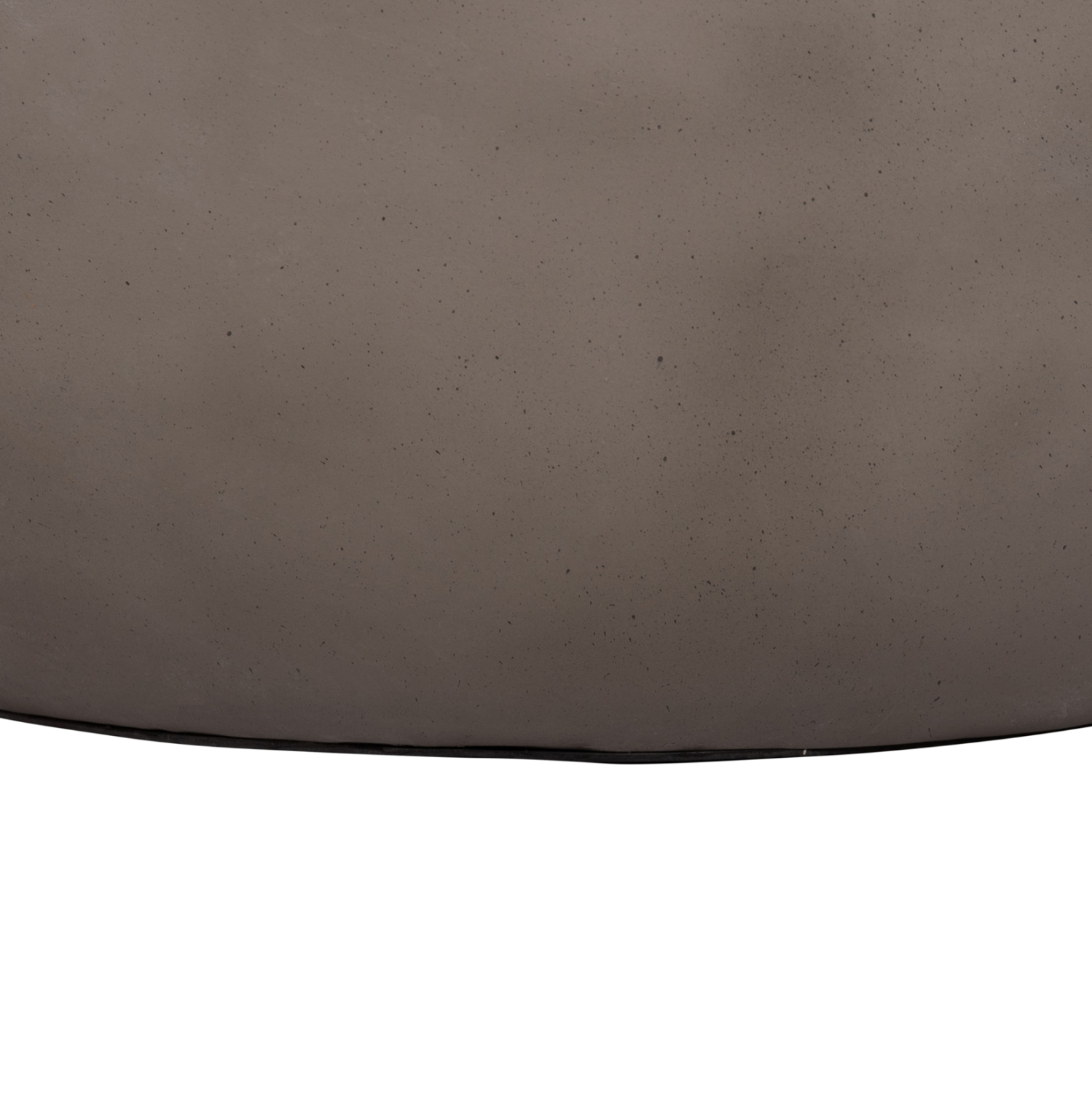 ΤΡΑΠΕΖΙ ΣΑΛΟΝΙΟΥ ΣΤΡΟΓΓΥΛΟ ALLAN HM18162.03 FIBER CEMENT ΣΕ ΓΚΡΙ--Φ92x49Υεκ. 8