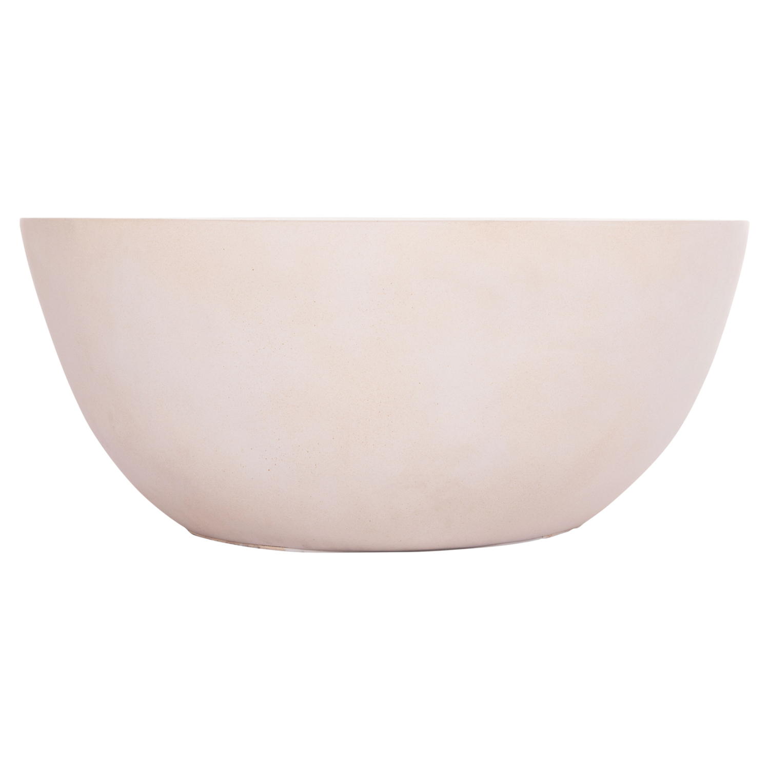 ΤΡΑΠΕΖΙ ΣΑΛΟΝΙΟΥ ΣΤΡΟΓΓΥΛΟ ALLAN HM18162.02 FIBER CEMENT ΣΕ ΑΝΟΙΧΤΟ ΜΠΕΖ--Φ92x49Υεκ. 3