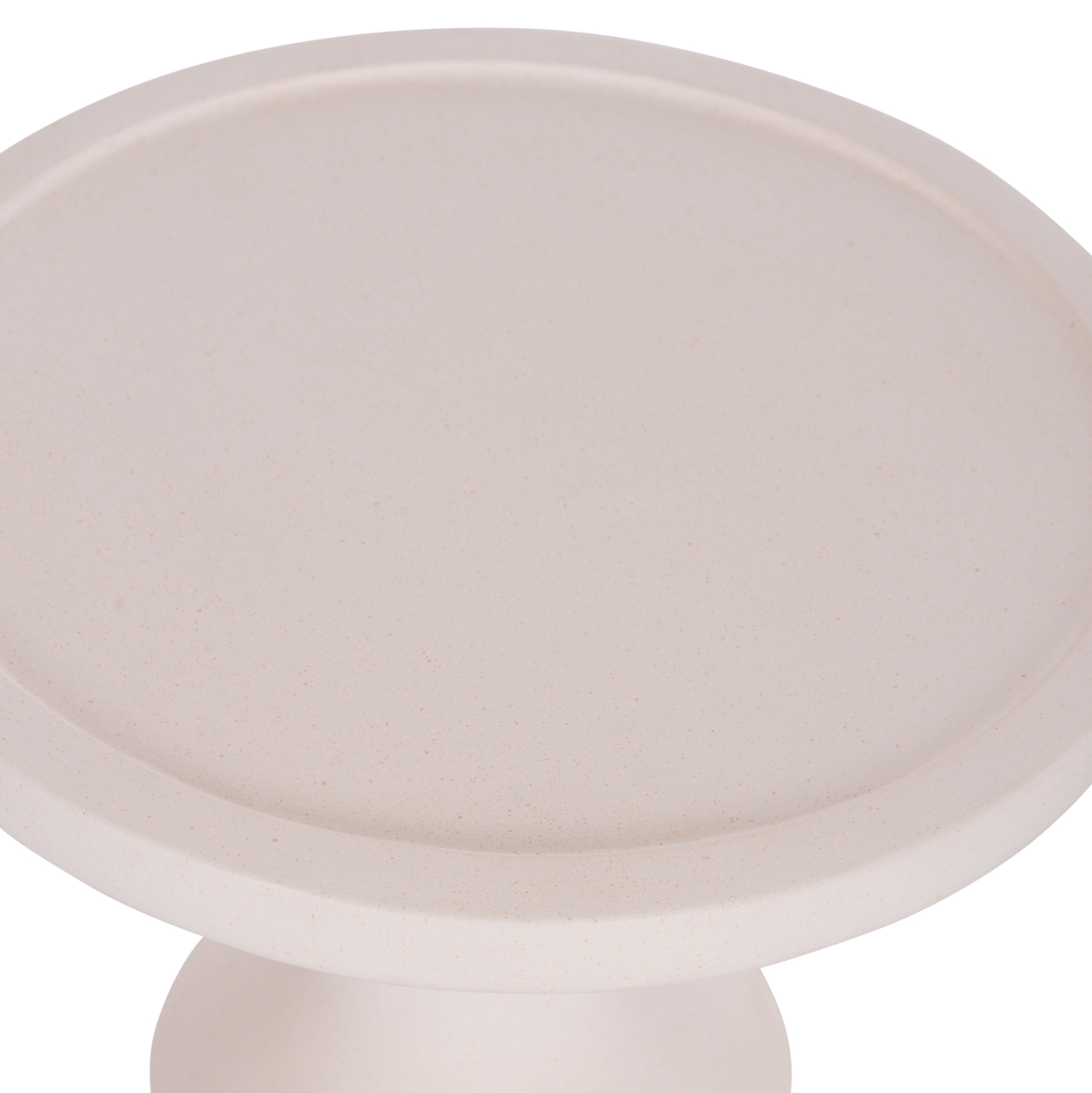 ΒΟΗΘΗΤΙΚΟ ΤΡΑΠΕΖΙ TRED(T) HM18169.02 FIBER CEMENT ΛΕΥΚΟ-ΦΥΣΙΚΟ RATTAN--Φ40x61Υεκ. 6