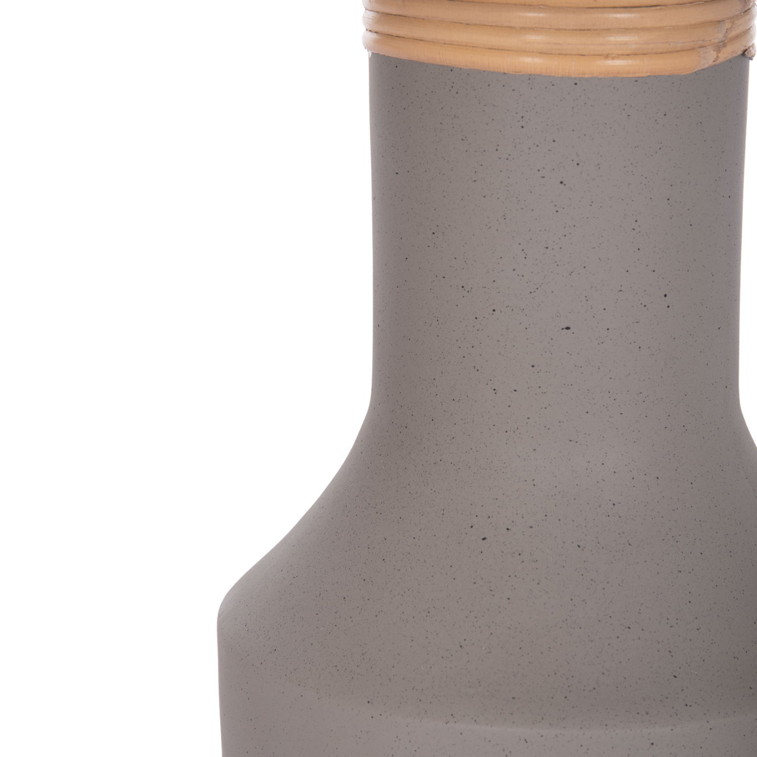 ΒΟΗΘΗΤΙΚΟ ΤΡΑΠΕΖΙ TRED(T) HM18169.03 FIBER CEMENT ΓΚΡΙ-ΦΥΣΙΚΟ RATTAN--Φ40x61Υεκ. 9