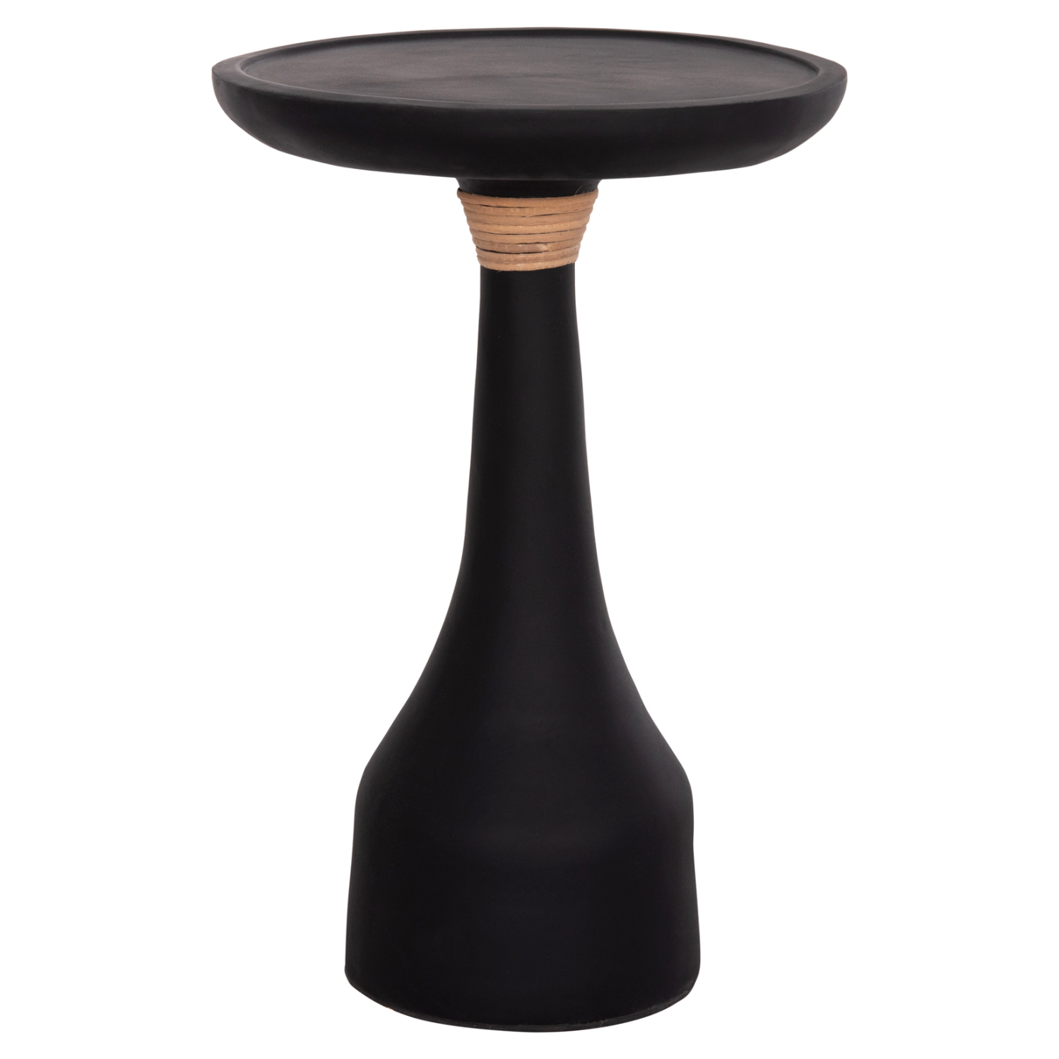 ΒΟΗΘΗΤΙΚΟ ΤΡΑΠΕΖΙ ΓΙΑ ΛΑΜΠΑΤΕΡ TORG HM18170.01 FIBER CEMENT ΜΑΥΡΟ Φ41x62Υεκ. 1