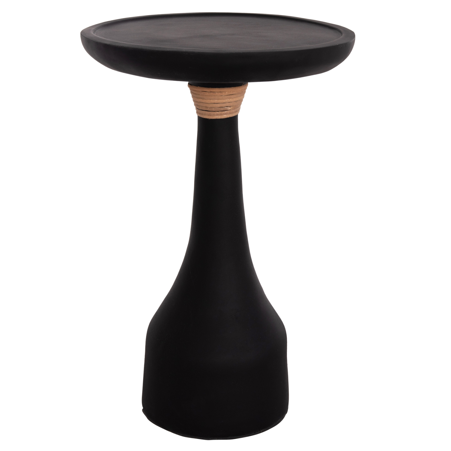 ΒΟΗΘΗΤΙΚΟ ΤΡΑΠΕΖΙ ΓΙΑ ΛΑΜΠΑΤΕΡ TORG HM18170.01 FIBER CEMENT ΜΑΥΡΟ Φ41x62Υεκ. 6