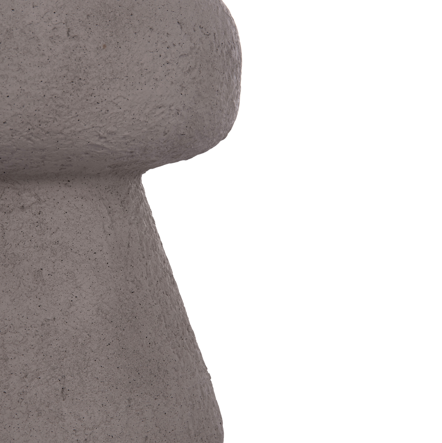 ΣΚΑΜΠΟ ΣΤΡΟΓΓΥΛΟ INTERON HM18171.03 FIBER CEMENT ΣΕ ΓΚΡΙ--Φ34x39Υεκ. 7