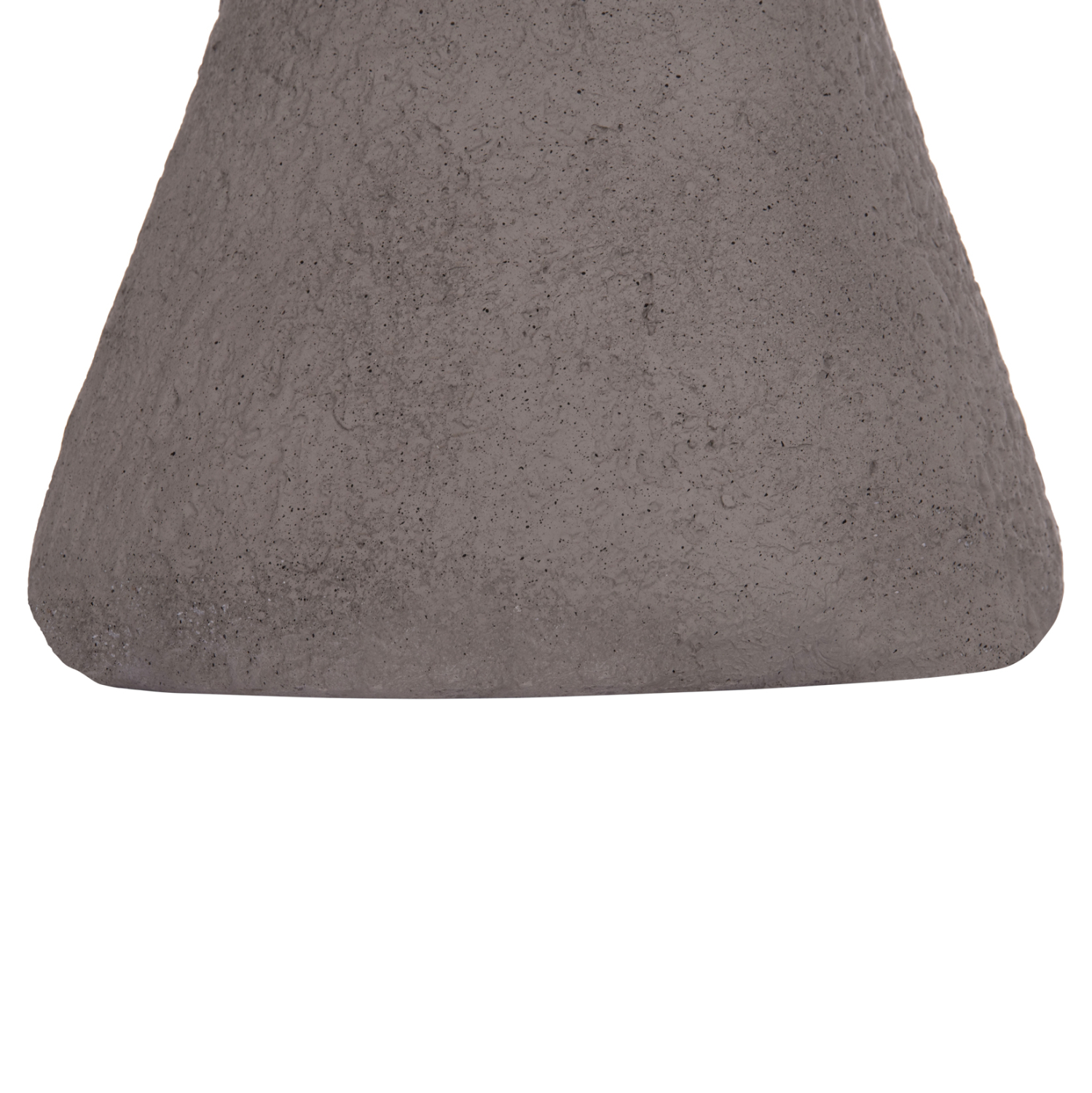 ΣΚΑΜΠΟ ΣΤΡΟΓΓΥΛΟ INTERON HM18171.03 FIBER CEMENT ΣΕ ΓΚΡΙ--Φ34x39Υεκ. 8