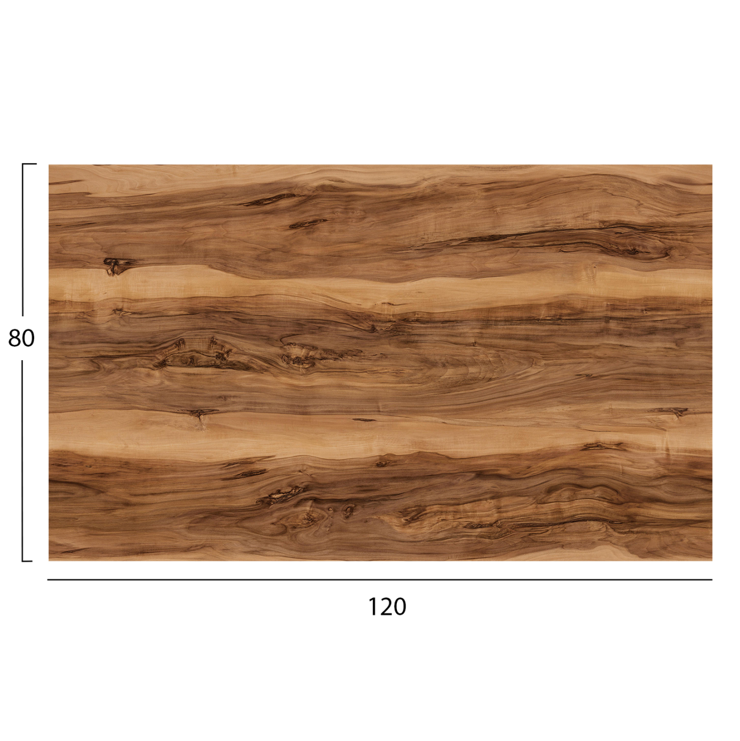 ΕΠΙΦΑΝΕΙΑ ΤΡΑΠΕΖΙΟΥ HPL ΟΡΘΟΓΩΝΙΑ HM5840.30 INDIAN SHEESHAM 120x80εκ. 2