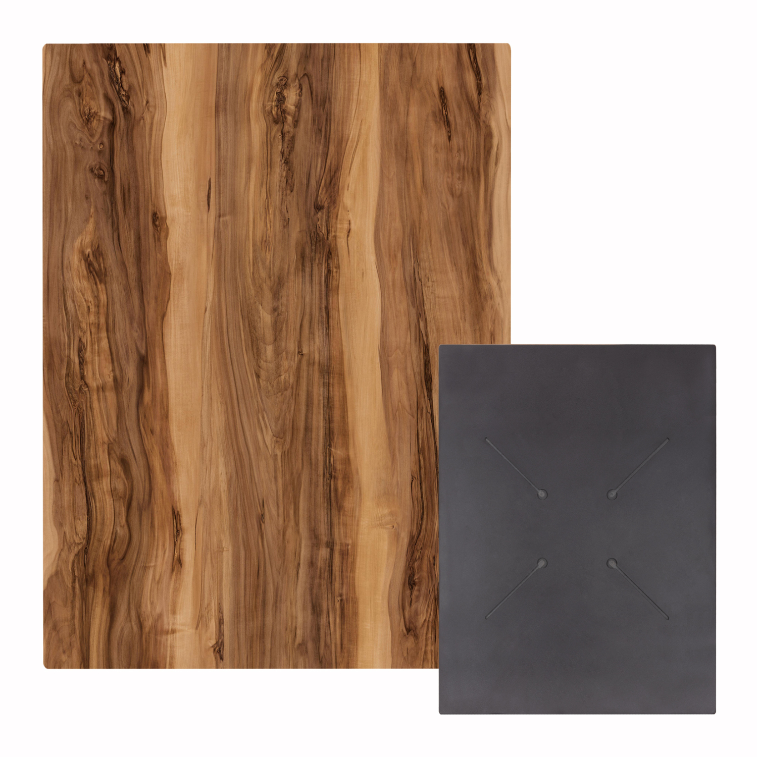 ΕΠΙΦΑΝΕΙΑ ΤΡΑΠΕΖΙΟΥ HPL ΟΡΘΟΓΩΝΙΑ HM6350.30 INDIAN SHEESHAM 60x80εκ. 1