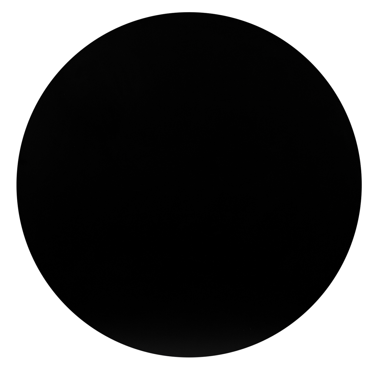 ΕΠΙΦΑΝΕΙΑ ΤΡΑΠΕΖΙΟΥ HPL ΣΤΡΟΓΓΥΛΗ HM6351.21 ΜΑΥΡΗ Φ120εκ. 1