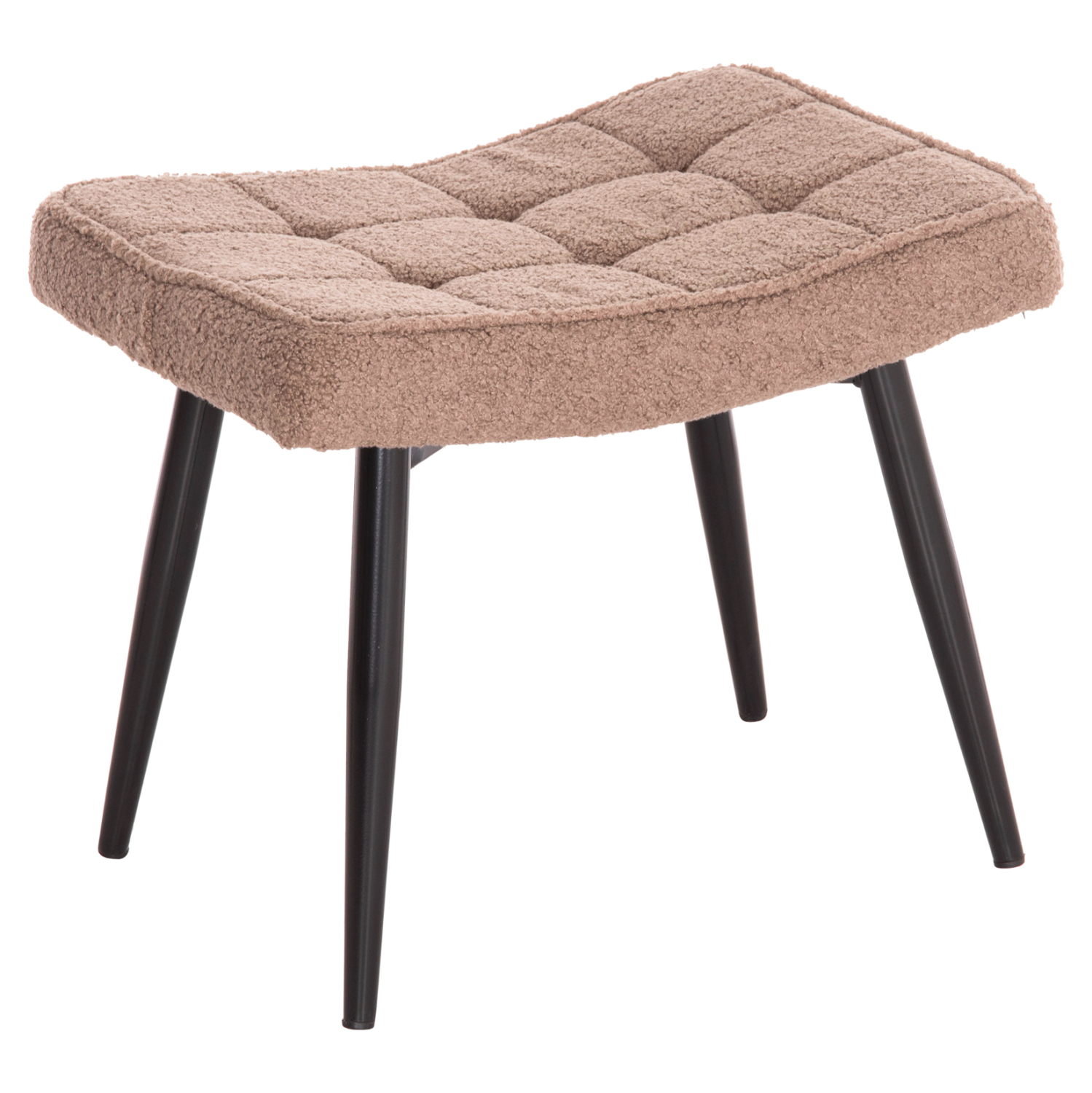 ΠΟΛΥΘΡΟΝΑ ΜΠΕΡΖΕΡΑ CRAWLEY ΜΕ ΥΠΟΠΟΔΙΟ HM8918.26 ΥΦΑΣΜΑ ΜΠΟΥΚΛΕ ΚΑΦΕ 69x73x96Yεκ. 9