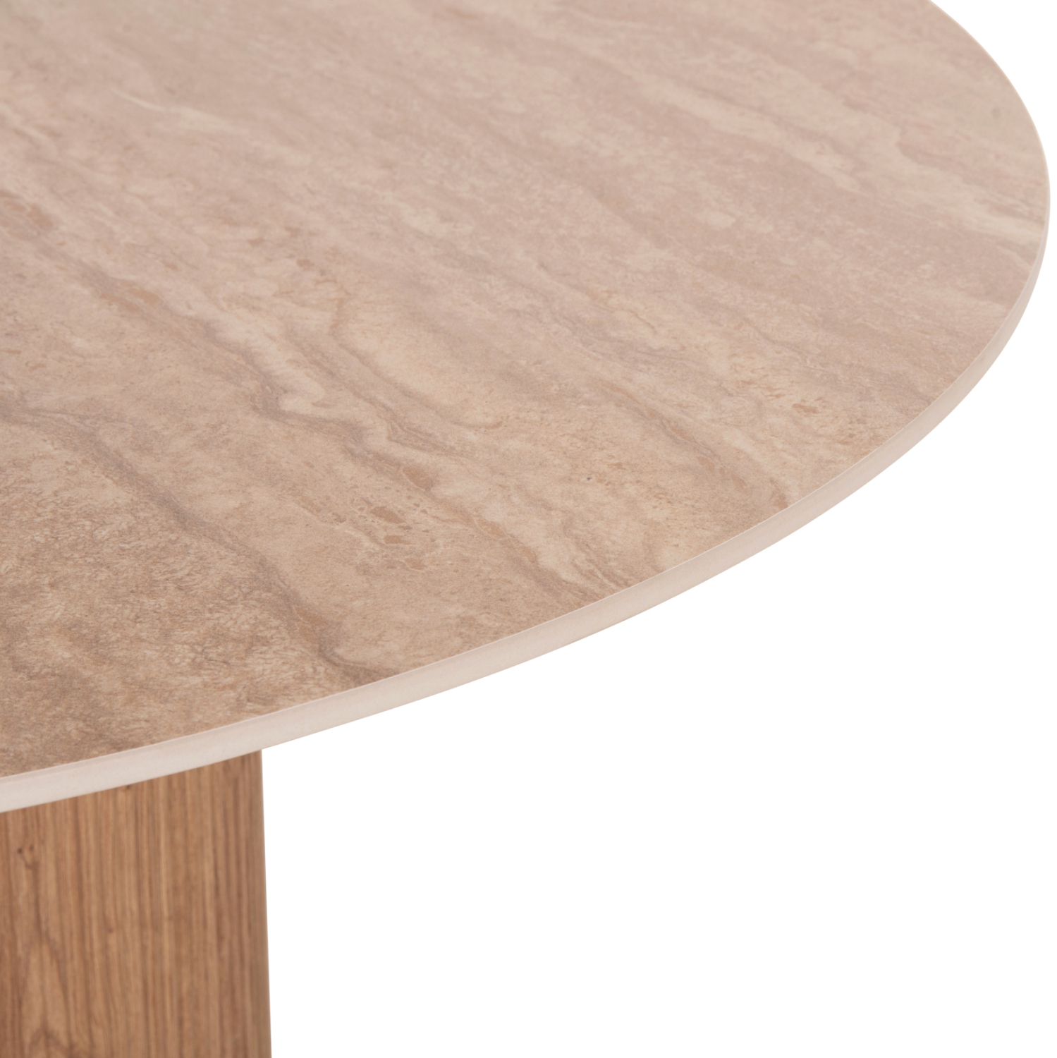 ΤΡΑΠΕΖΙ ΤΡΑΠΕZΑΡΙΑΣ TWIL HM18324 ΚΕΡΑΜΙΚΟ TOP ΟΨΗ ΤΡΑΒΕΡΤΙΝΑΣ-MDF ΒΑΣΗ Φ120x76Υεκ 7