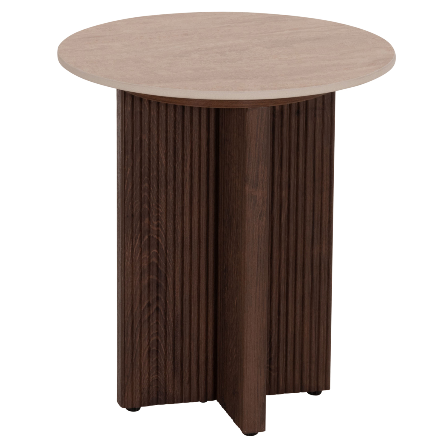 ΤΡΑΠΕΖΙ ΒΟΗΘΗΤΙΚΟ SKY HM18330 ΚΕΡΑΜΙΚΟ TOP ΟΨΗ ΤΡΑΒΕΡΤΙΝΑΣ-MDF ΒΑΣΗ ΚΑΦΕ Φ45x50Υεκ. 1