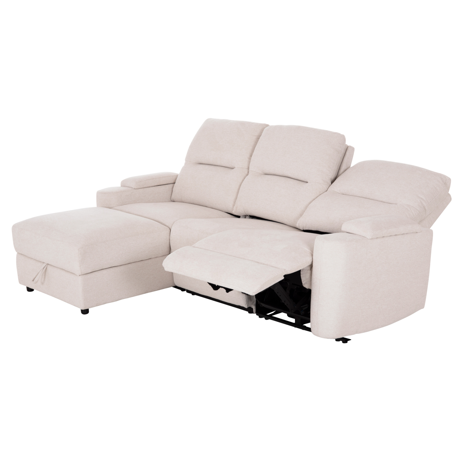 ΚΑΝΑΠΕΣ ΑΡΙΣΤΕΡΗ ΓΩΝΙΑ SYNTHIA HM3308.01L ΑΝΑΚΛΙΣΗ &amp; ΑΠΟΘ.ΧΩΡΟΣ--ΜΠΕΖ 245x170x98Υεκ 4