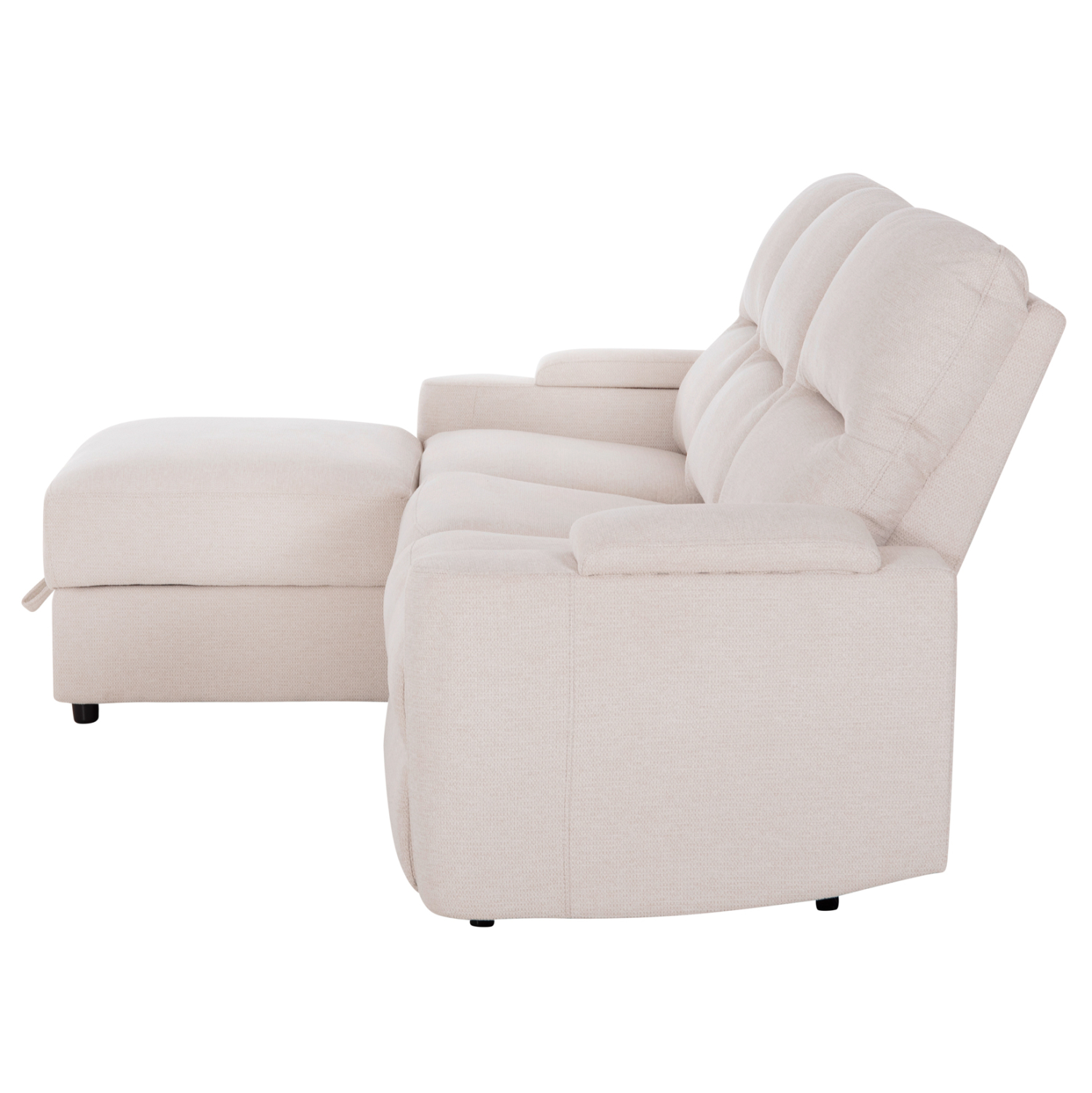 ΚΑΝΑΠΕΣ ΑΡΙΣΤΕΡΗ ΓΩΝΙΑ SYNTHIA HM3308.01L ΑΝΑΚΛΙΣΗ &amp; ΑΠΟΘ.ΧΩΡΟΣ--ΜΠΕΖ 245x170x98Υεκ 5