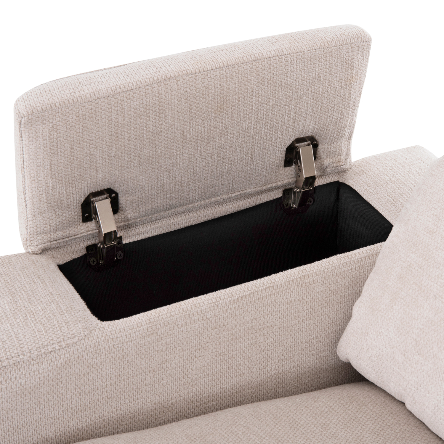 ΚΑΝΑΠΕΣ ΑΡΙΣΤΕΡΗ ΓΩΝΙΑ SYNTHIA HM3308.01L ΑΝΑΚΛΙΣΗ &amp; ΑΠΟΘ.ΧΩΡΟΣ--ΜΠΕΖ 245x170x98Υεκ 8