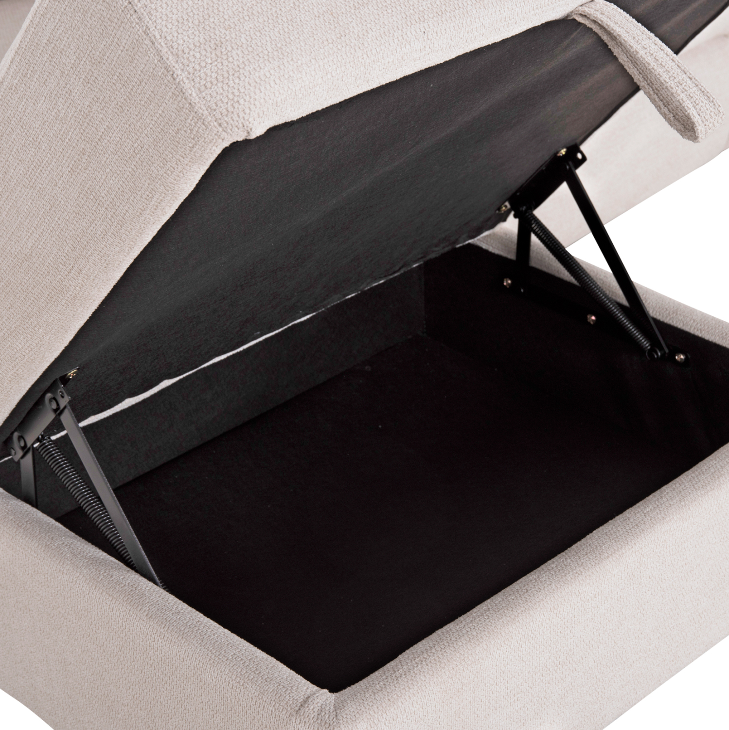 ΚΑΝΑΠΕΣ ΑΡΙΣΤΕΡΗ ΓΩΝΙΑ SYNTHIA HM3308.01L ΑΝΑΚΛΙΣΗ &amp; ΑΠΟΘ.ΧΩΡΟΣ--ΜΠΕΖ 245x170x98Υεκ 9