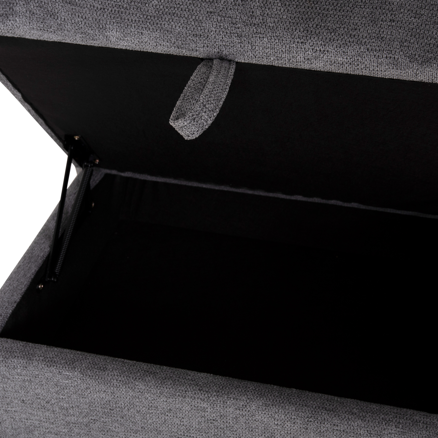 ΚΑΝΑΠΕΣ ΑΡΙΣΤΕΡΗ ΓΩΝΙΑ SYNTHIA HM3308.03L ΑΝΑΚΛΙΣΗ &amp; ΑΠΟΘ.ΧΩΡΟΣ--ΓΚΡΙ 245x170x98Υεκ 9