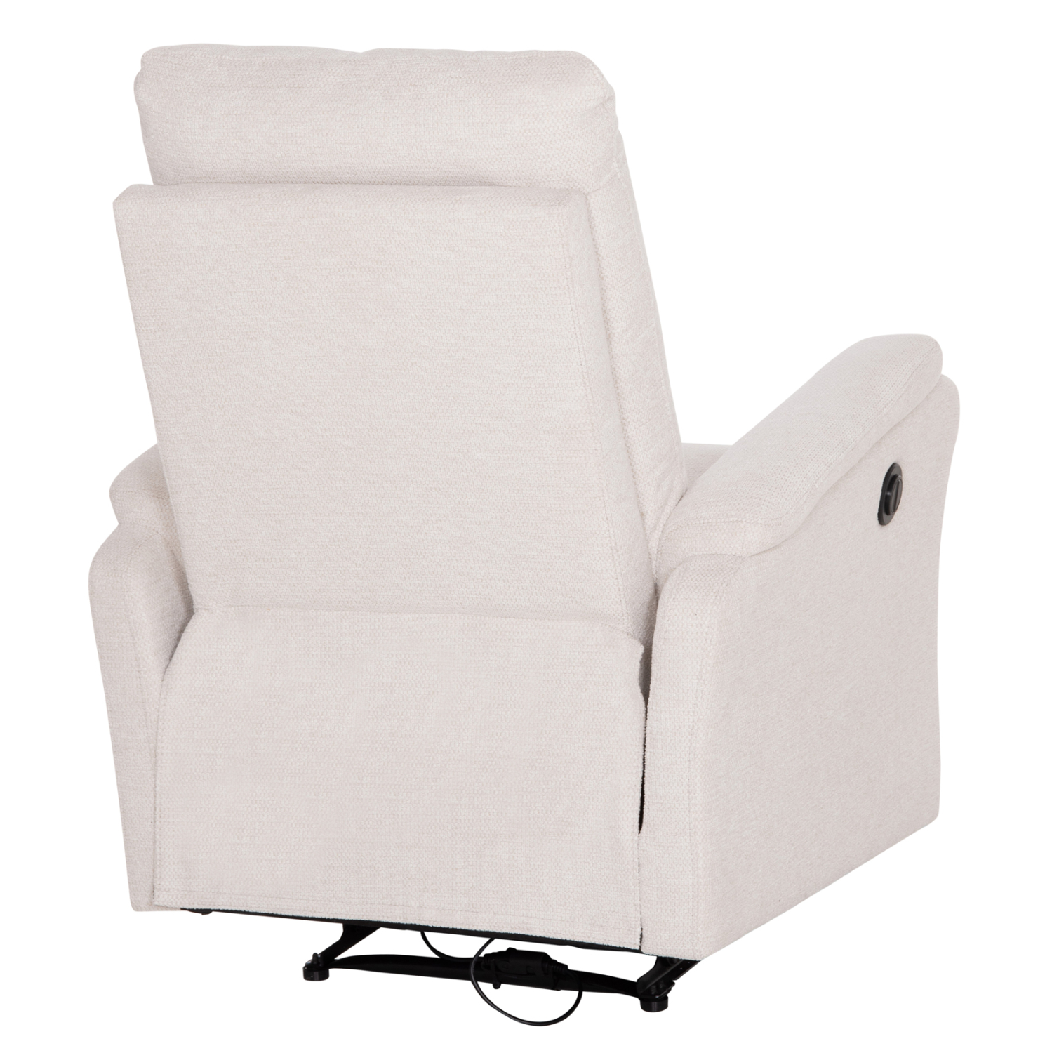 ΠΟΛΥΘΡΟΝΑ RELAX ΜΕ ΗΛΕΚΤΡΙΚΗ ΑΝΑΚΛΙΣΗ SYNTHIA HM3309.01 ΜΠΕΖ ΥΦΑΣΜΑ 75x86x100Yεκ 5
