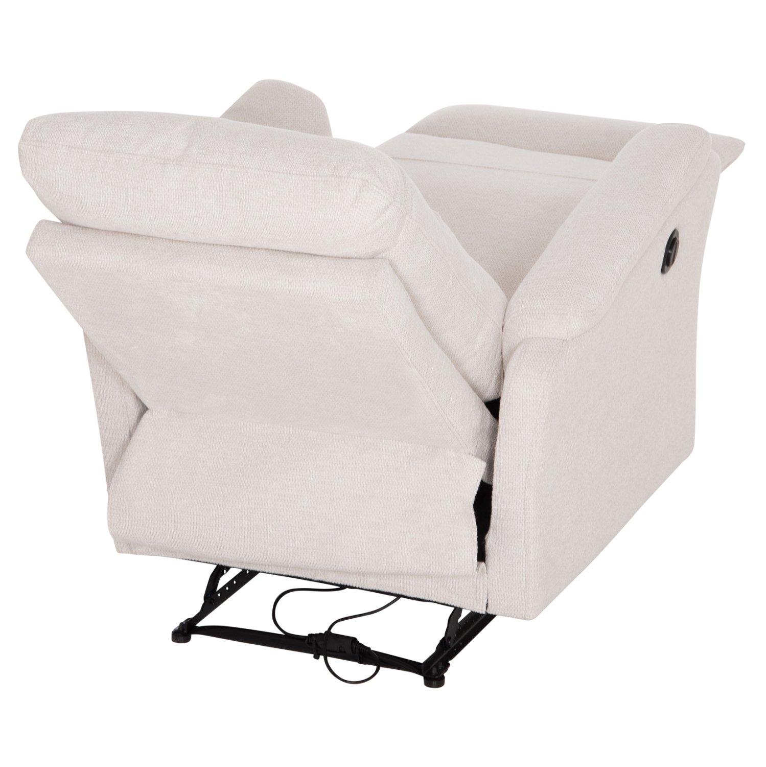 ΠΟΛΥΘΡΟΝΑ RELAX ΜΕ ΗΛΕΚΤΡΙΚΗ ΑΝΑΚΛΙΣΗ SYNTHIA HM3309.01 ΜΠΕΖ ΥΦΑΣΜΑ 75x86x100Yεκ 6