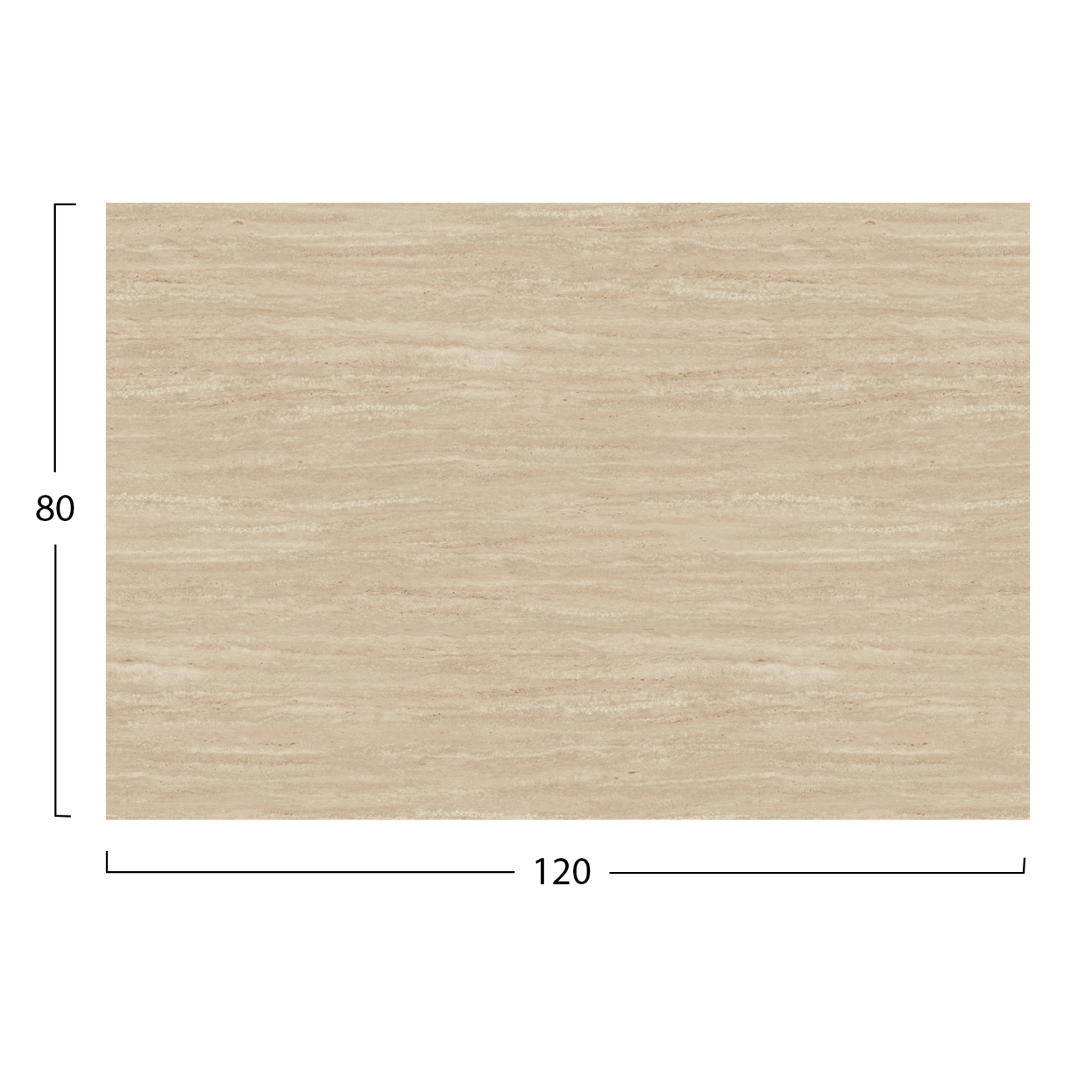 ΕΠΙΦΑΝΕΙΑ ΤΡΑΠΕΖΙΟΥ HPL ΟΡΘΟΓΩΝΙΑ HM5840.35 TRAVERTINE 120x80εκ. 2