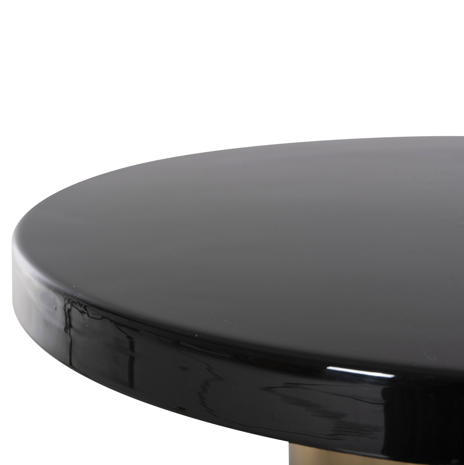 ΒΟΗΘΗΤΙΚΟ ΤΡΑΠΕΖΑΚΙ SURAT HM4236.04 ΜΕΤΑΛΛΟ ΣΕ ΜΑΥΡΟ-ΧΡΥΣΟ Φ50,5x59,5Υ εκ. 5