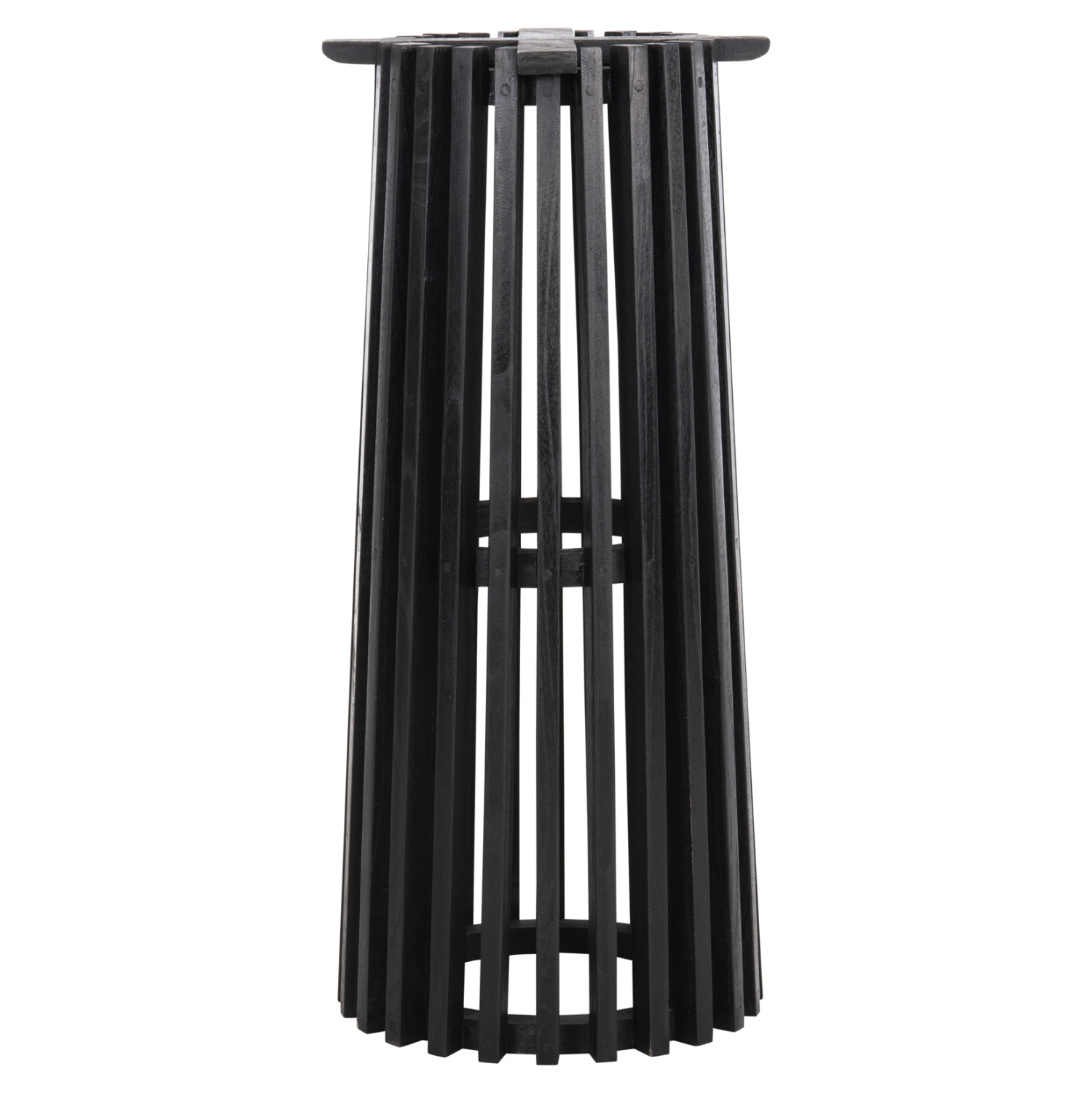 ΒΑΣΗ BAR STAND ΕΣΩΤ.ΧΩΡΟΥ ΜΕΣ.ΥΨΟΥΣ ΣΤΡΟΓΓΥΛΗ FRANTZ HM9857.12 MINDI ΞΥΛΟ ΣΕ ΜΑΥΡΟ Φ40x90Υεκ. 3