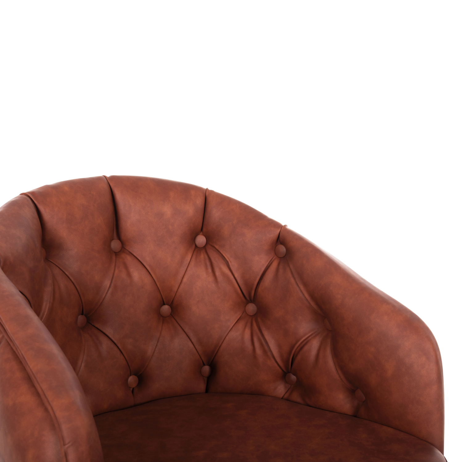 ΠΟΛΥΘΡΟΝΑ LORETTA HM9271.53 ΜΕ ΤΑΜΠΑ ΤΕΧΝΟΔΕΡΜΑ &amp; ΞΥΛΙΝΑ ΜΑΥΡΑ ΠΟΔΙΑ 53x60x82Υεκ. 7