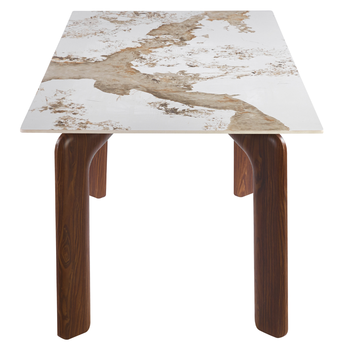 ΤΡΑΠΕΖΙ DALLE HM18479.01 MDF TOP ΟΨΗ ΜΑΡΜΑΡΟΥ-ΜΕΤΑΛ.ΠΟΔΙΑ ΚΑΡΥΔΙ 180x90x76Υεκ 4