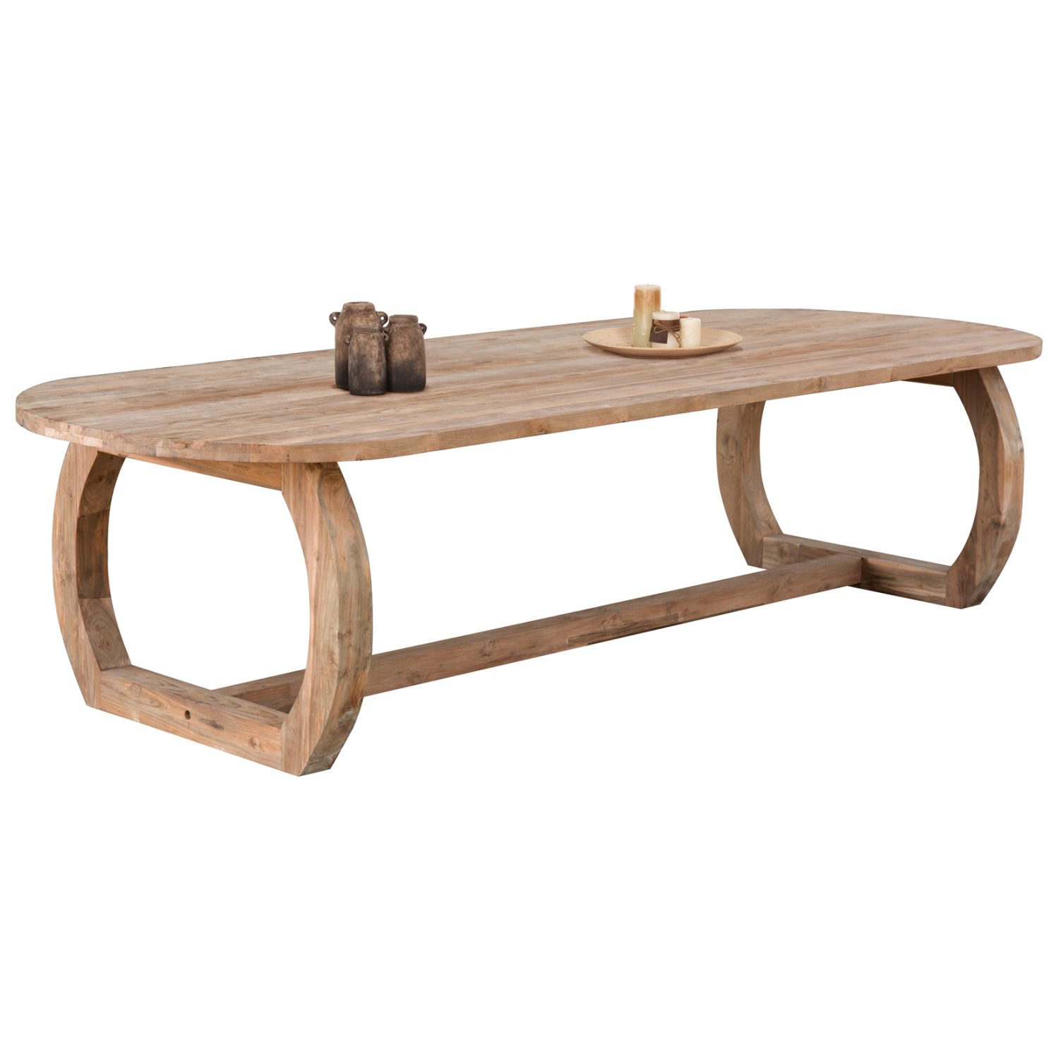 ΤΡΑΠΕΖΙ ΕΣΩΤ.ΧΩΡΟΥ LEE HM9561 ΜΑΣΙΦ ΞΥΛΟ ΤΕΑΚ ΦΥΣΙΚΟ ΧΡΩΜΑ 320x120x78Yεκ. 1