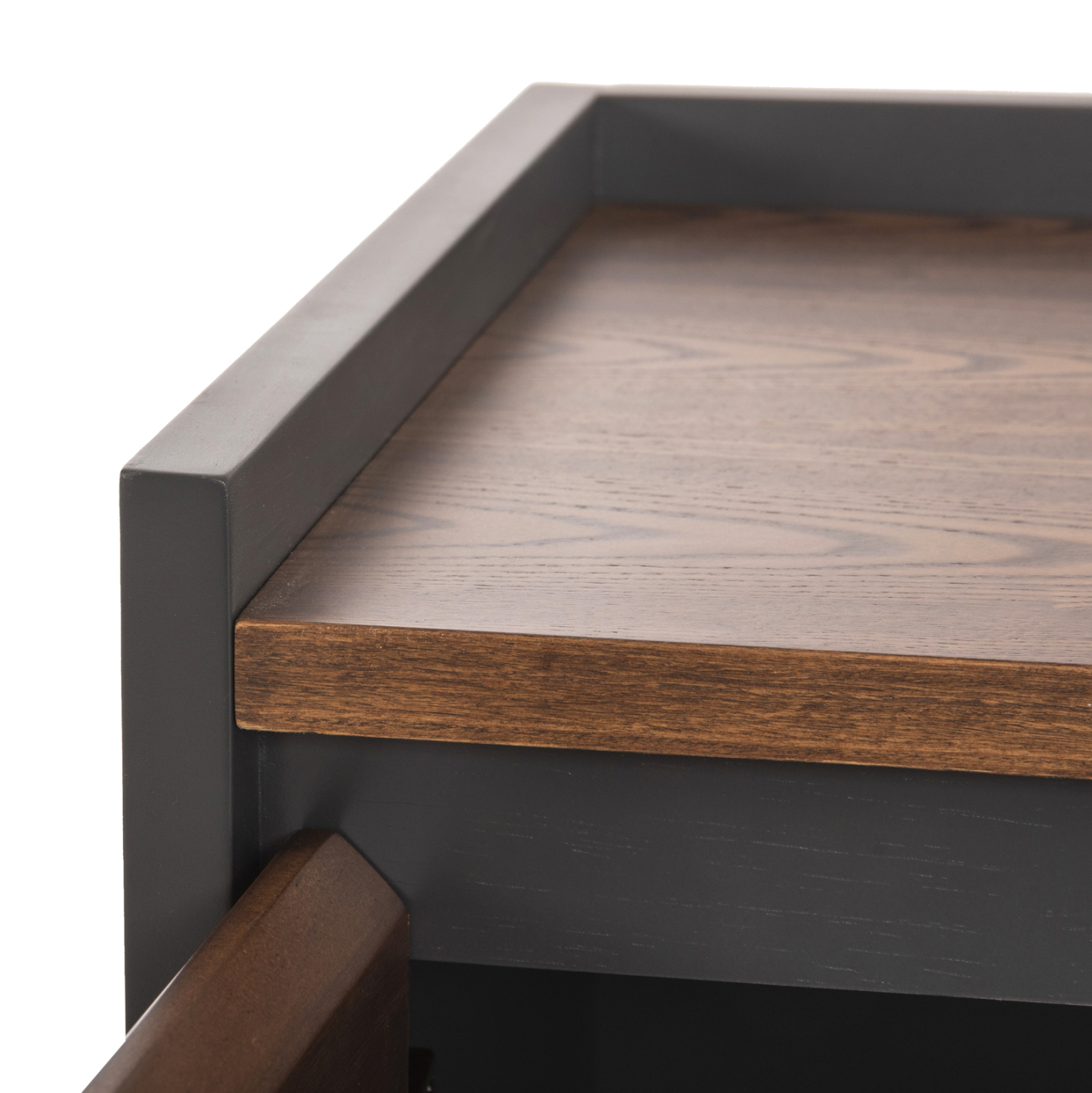 ΕΠΙΠΛΟ ΤΗΛΕΟΡΑΣΗΣ VEEN HM9741 MDF ΜΕ ΚΑΠΛΑΜΑ ΚΑΡΥΔΙΑΣ-ΚΑΡΥΔΙ&amp;ΣΚΟΥΡΟ ΓΚΡΙ 170x40x50Υ 7