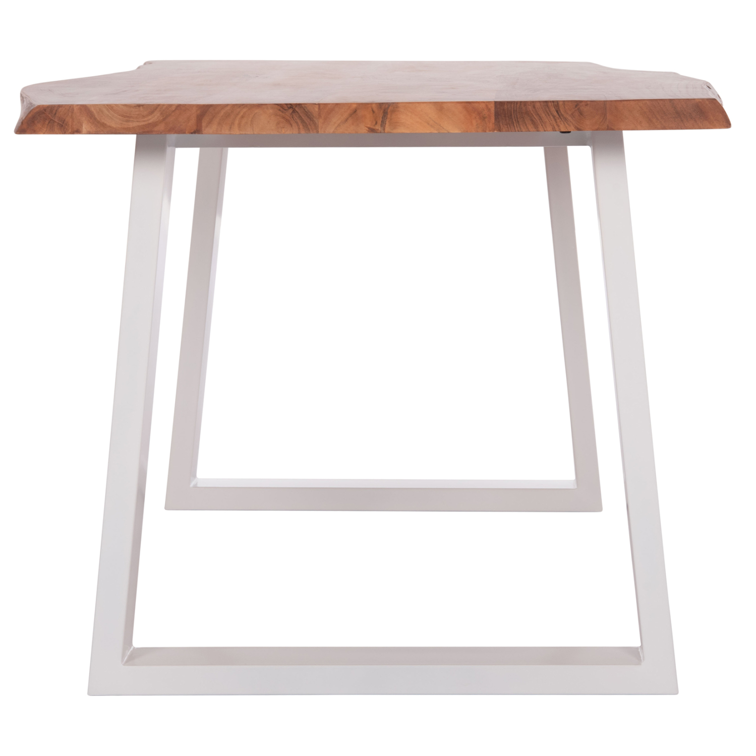 ΤΡΑΠΕΖΙ ΤΡΑΠΕΖΑΡΙΑΣ MONTANA HM8336.12 ΞΥΛΟ ΑΚΑΚΙΑΣ 4εκ.ΠΑΧΟΣ-ΛΕΥΚΑ ΠΟΔΙΑ 160X90X77Υεκ. 5