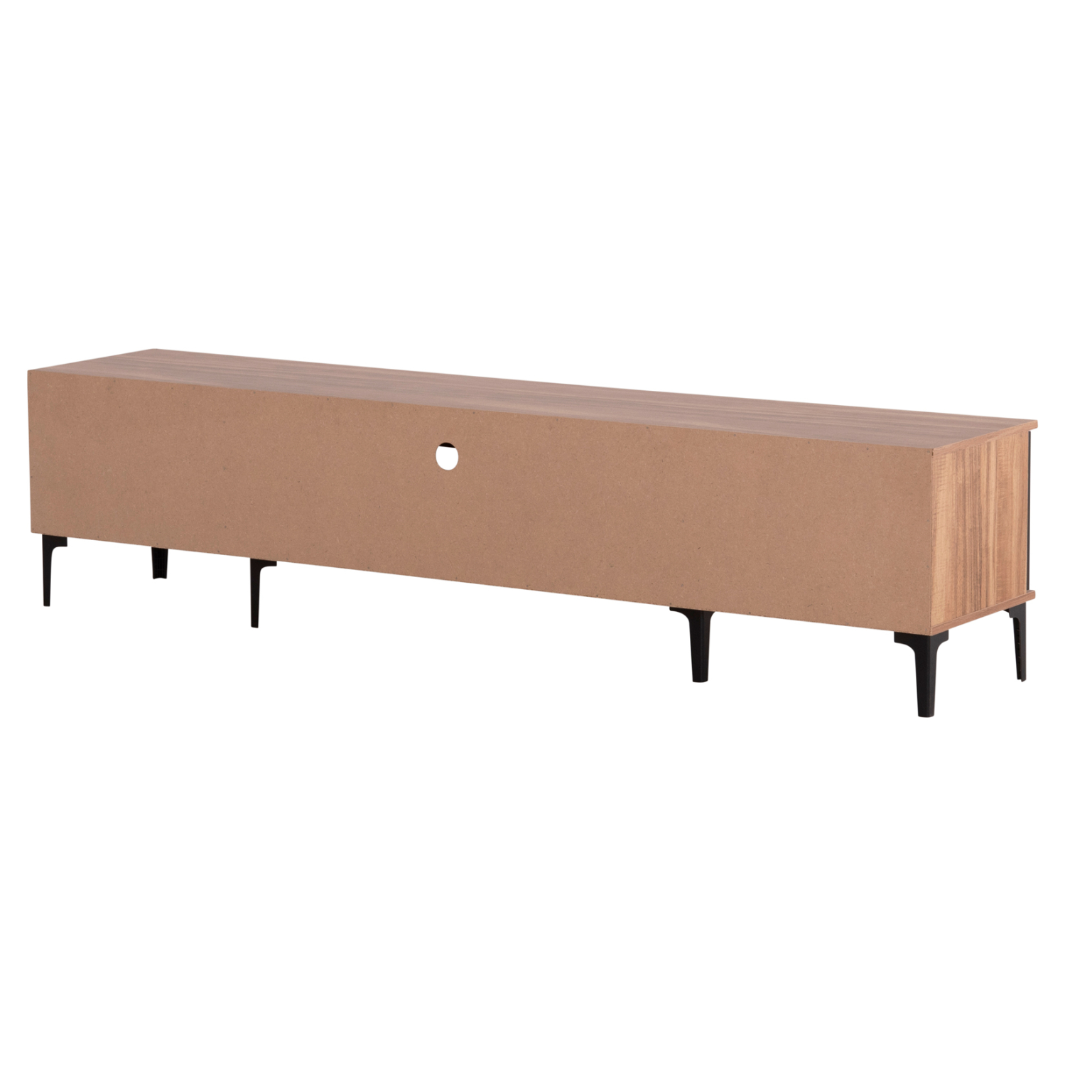ΕΠΙΠΛΟ ΤΗΛΕΟΡΑΣΗΣ ΣΕΙΡΑ HARRY HM18008.01 ΜΕΛΑΜΙΝΗ ΦΥΣΙΚΟ ΞΥΛΟΥ-ΜΑΥΡΟ 200x40x47,5Υεκ. 4