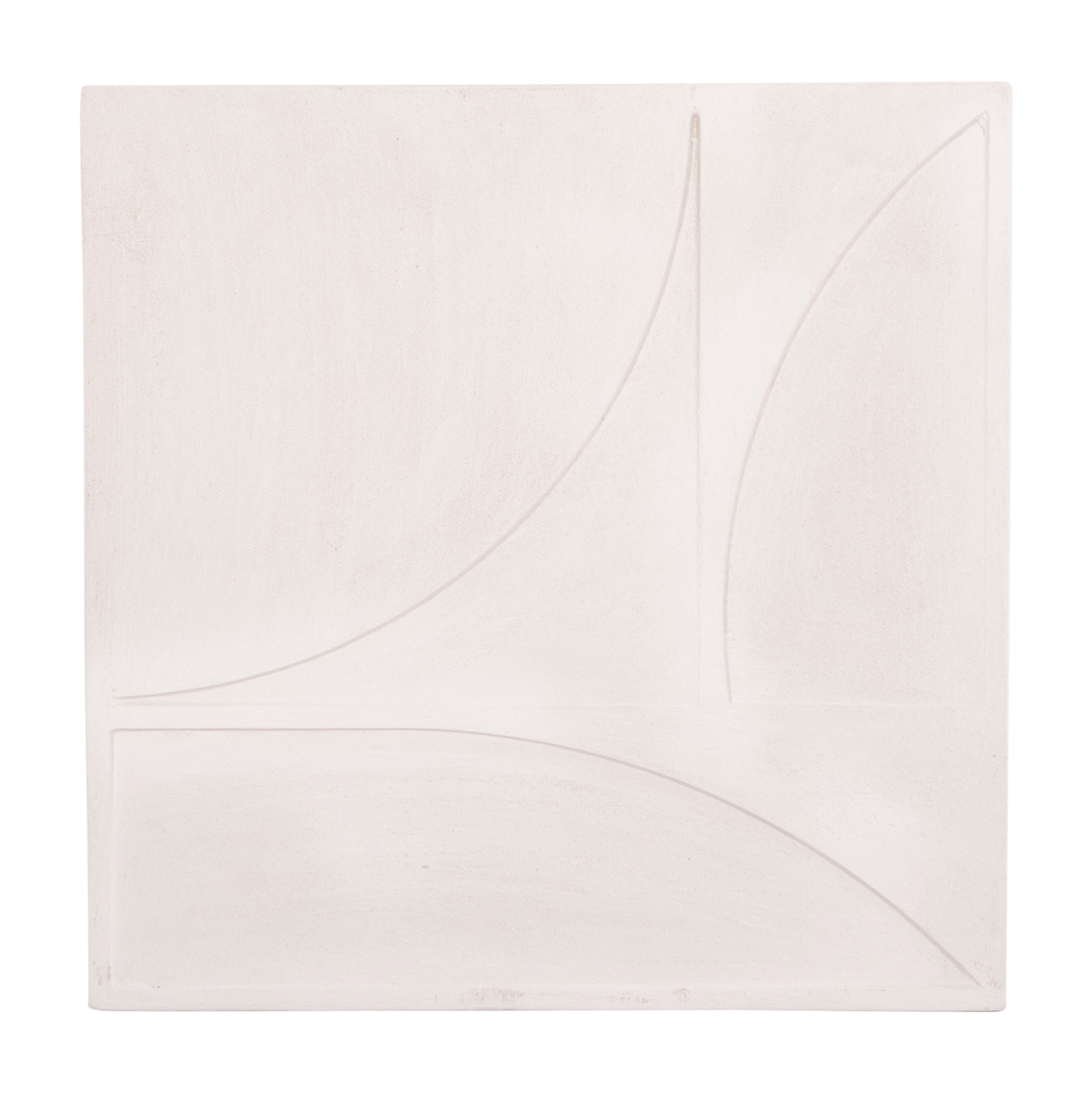 ΠΙΝΑΚΑΣ ΤΕΤΡΑΓΩΝΟΣ ΣΕΙΡΑ SANTORINI HM4507 MDF ΣΕ ΥΠΟΛΕΥΚΟ ΧΡΩΜΑ 80x4(πάχος)x80Υεκ. 1