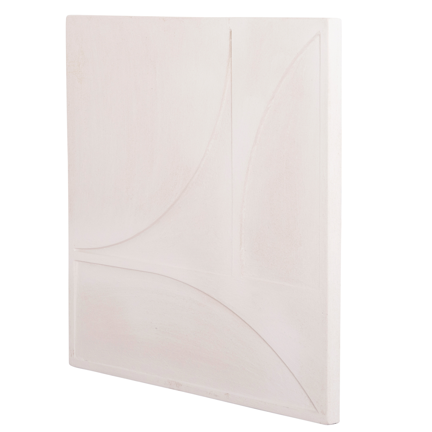 ΠΙΝΑΚΑΣ ΤΕΤΡΑΓΩΝΟΣ ΣΕΙΡΑ SANTORINI HM4507 MDF ΣΕ ΥΠΟΛΕΥΚΟ ΧΡΩΜΑ 80x4(πάχος)x80Υεκ. 3