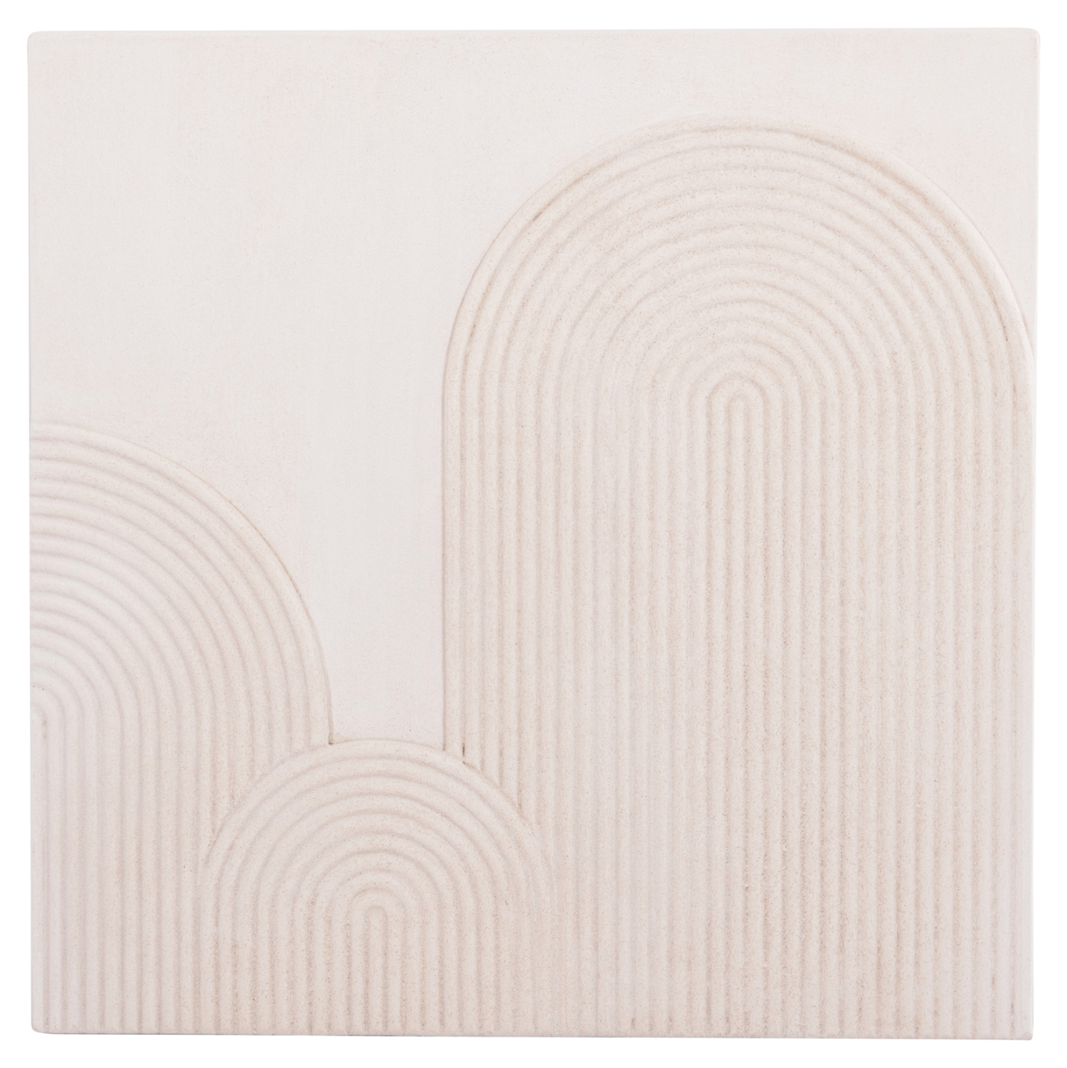 ΠΙΝΑΚΑΣ ΤΕΤΡΑΓΩΝΟΣ ΣΕΙΡΑ SANTORINI HM4517 MDF ΣΕ ΥΠΟΛΕΥΚΟ ΧΡΩΜΑ 80x4,5(πάχος)x80Υεκ. 1