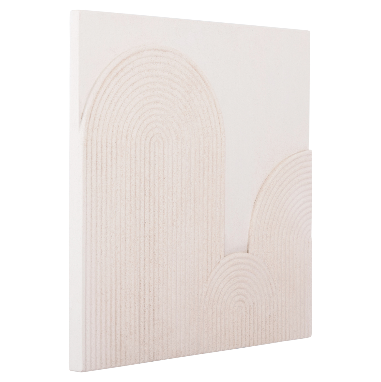 ΠΙΝΑΚΑΣ ΤΕΤΡΑΓΩΝΟΣ ΣΕΙΡΑ SANTORINI HM4517 MDF ΣΕ ΥΠΟΛΕΥΚΟ ΧΡΩΜΑ 80x4,5(πάχος)x80Υεκ. 3