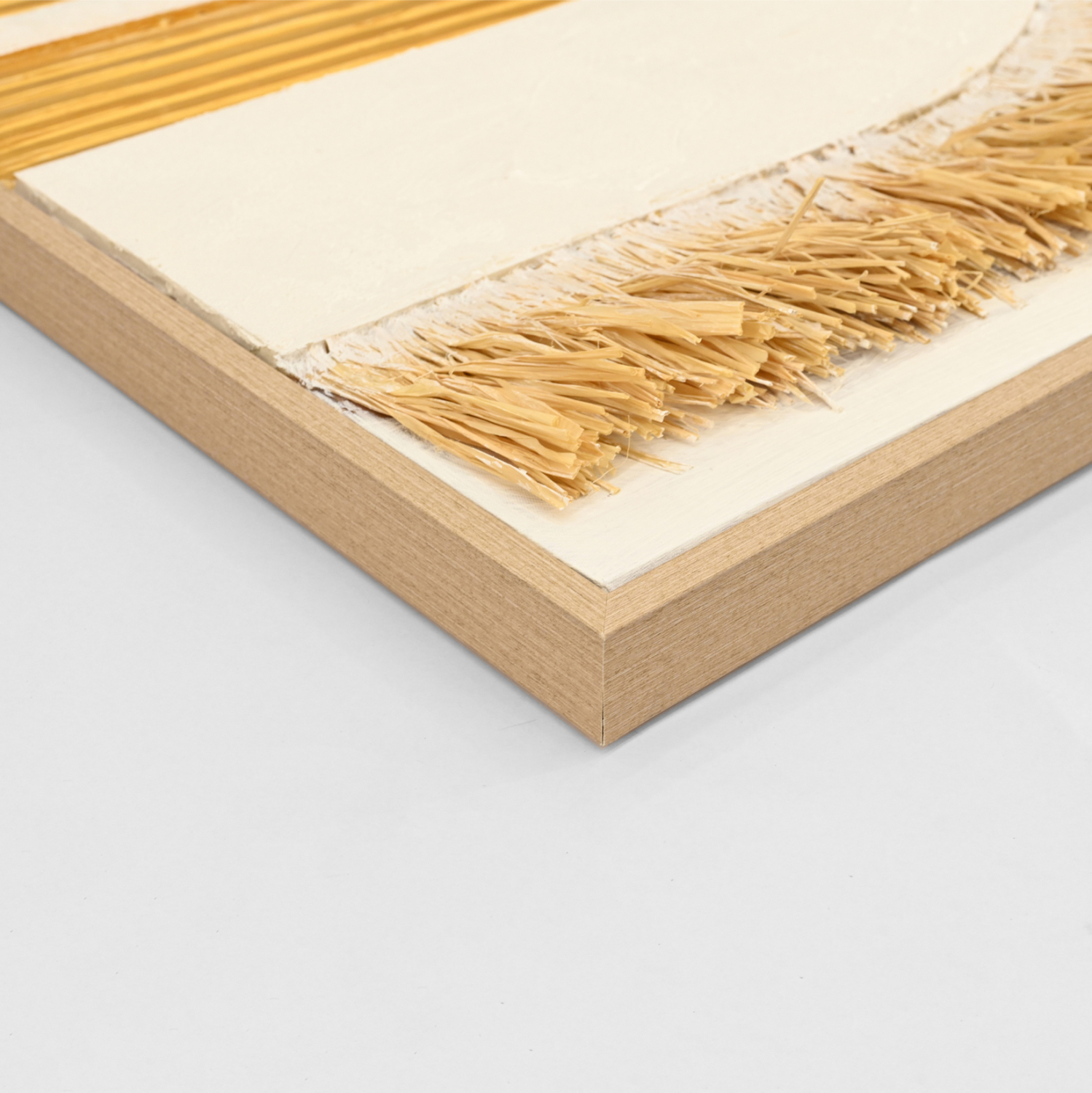 ΠΙΝΑΚΑΣ 3D HM4537.01 ΜΕ ΚΟΡΝΙΖΑ ΜΠΕΖ-ΚΑΜΒΑΣ ΛΕΥΚΟΣ-ΧΕΙΡΟΠΟΙΗΤΟΣ 80x3,5x120Υεκ. 4