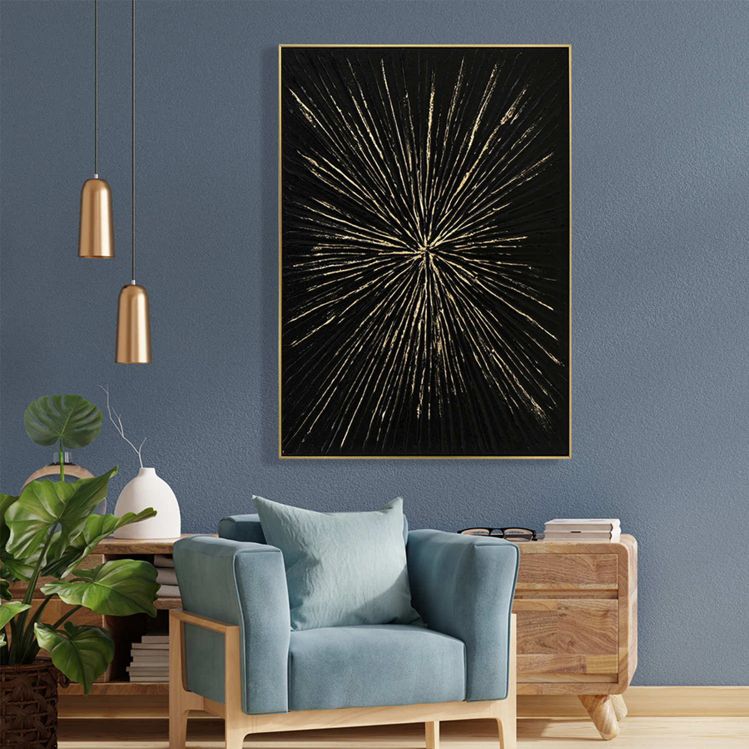 ΠΙΝΑΚΑΣ TOIXOY STELLON HM4549 ΚΟΡΝΙΖΑ ΜΠΕΖ-ΚΑΜΒΑΣ ΜΑΥΡΟΣ-ΧΕΙΡΟΠΟΙΗΤΟΣ 72x4,5x102Υεκ. 3