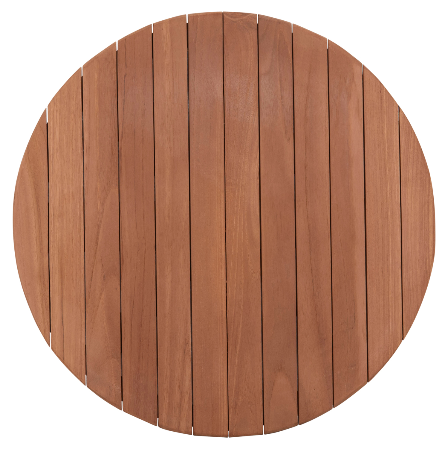 ΕΠΙΦΑΝΕΙΑ ΤΡΑΠΕΖΙΟΥ ΣΤΡΟΓΓΥΛΗ HM18132 ΞΥΛΟ TEAK--ΦΥΣΙΚΟ Φ60x4(πάχος)εκ. 3