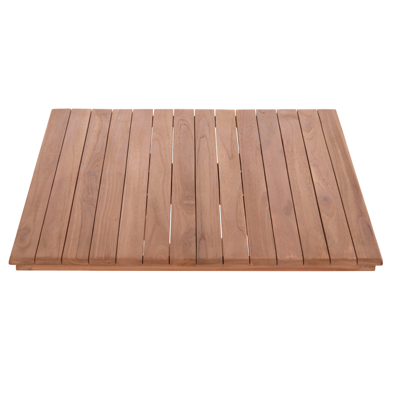 ΕΠΙΦΑΝΕΙΑ ΤΡΑΠΕΖΙΟΥ ΤΕΤΡΑΓΩΝΗ HM18136 ΞΥΛΟ TEAK--ΦΥΣΙΚΟ 70x70x4(πάχος)εκ. 4