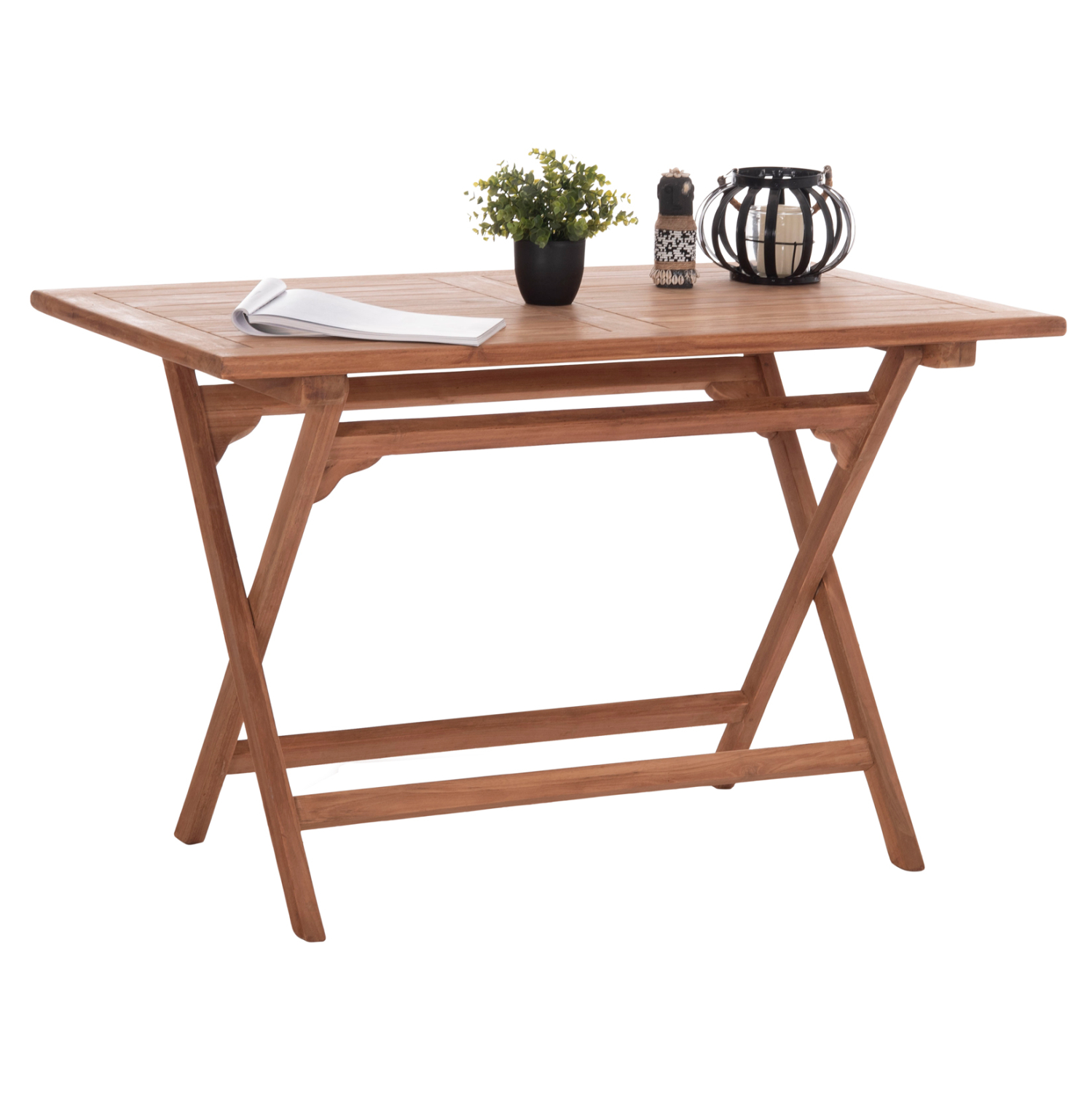 ΤΡΑΠΕΖΙ ΠΤΥΣΣΟΜΕΝΟ ΟΡΘΟΓΩΝΙΟ ERIS HM18117 ΞΥΛΟ TEAK--ΦΥΣΙΚΟ 120x70x76Υεκ. 1