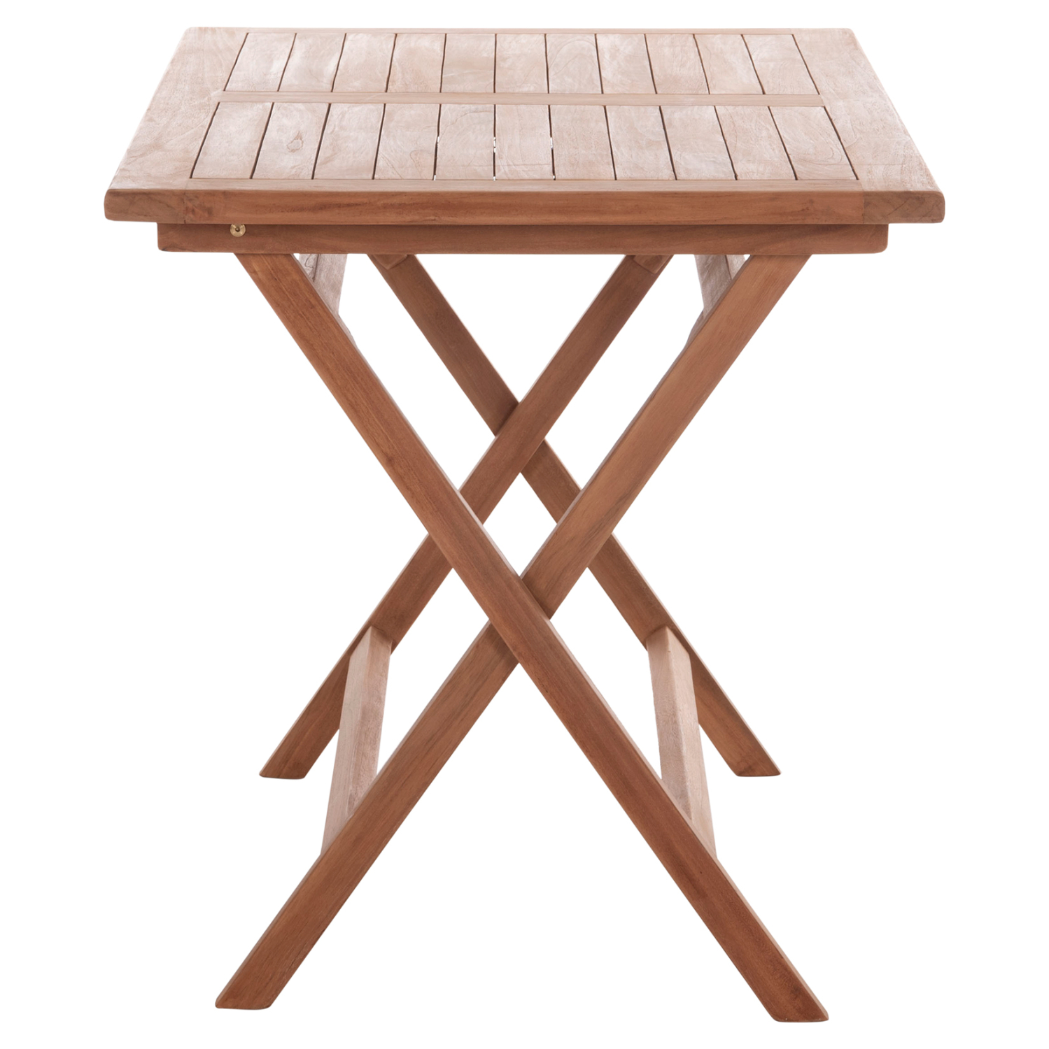 ΤΡΑΠΕΖΙ ΠΤΥΣΣΟΜΕΝΟ ΟΡΘΟΓΩΝΙΟ ERIS HM18117 ΞΥΛΟ TEAK--ΦΥΣΙΚΟ 120x70x76Υεκ. 5