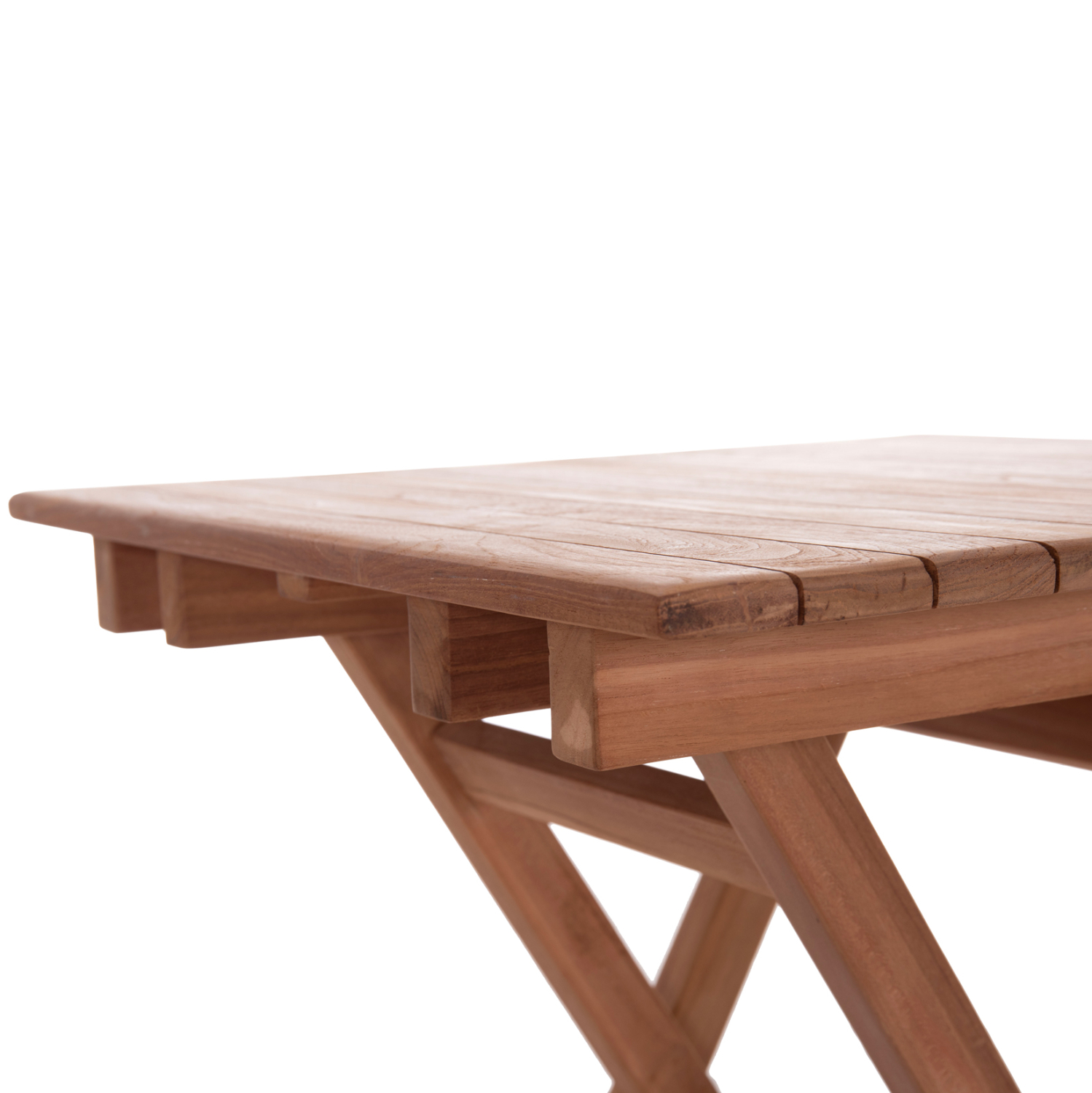 ΤΡΑΠΕΖΙ ΣΚΗΝΟΘΕΤΗ ΤΕΤΡΑΓΩΝΟ HEIDEL HM18121 ΞΥΛΟ TEAK--ΦΥΣΙΚΟ 60x60x75Υεκ. 9