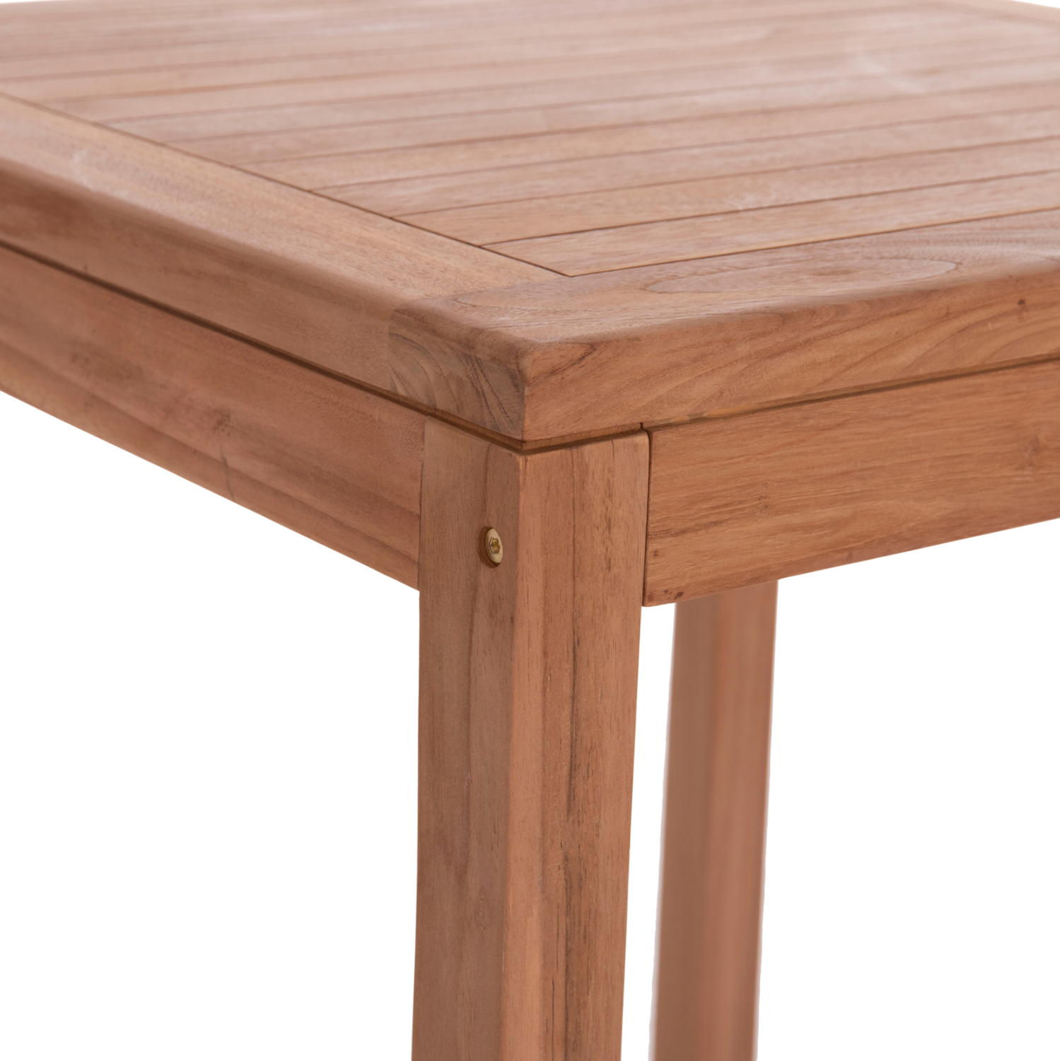 ΤΡΑΠΕΖΙ ΜΠΑΡ ΤΕΤΡΑΓΩΝΟ PRESSCOT HM18113 ΞΥΛΟ TEAK ΣΕ ΦΥΣΙΚΟ 70x70x105Υεκ. 7