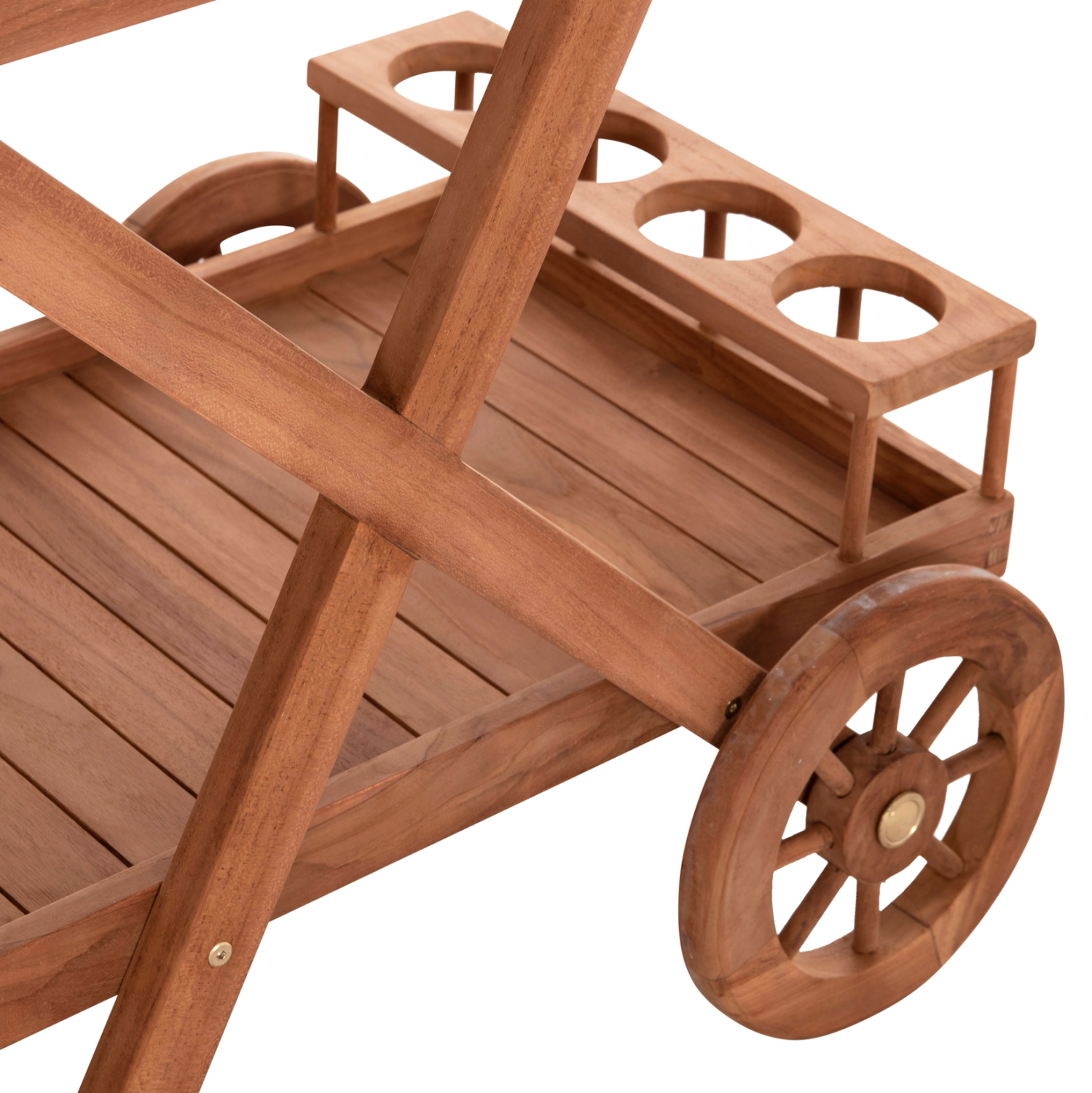 ΔΙΣΚΟΣ ΣΕΡΒΙΡΙΣΜΑΤΟΣ ΣΕ ΤΡΟΛΕΥ ALFRED HM4579 ΞΥΛΟ TEAK--ΦΥΣΙΚΟ 86x56x80Υεκ. 6