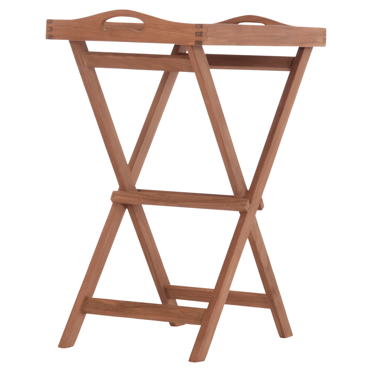 ΔΙΣΚΟΣ ΣΕΡΒΙΡΙΣΜΑΤΟΣ ΣΕ ΠΤΥΣΣΟΜΕΝΗ ΒΑΣΗ BARNABY HM4580 ΞΥΛΟ TEAK--ΦΥΣΙΚΟ 63x40x77Υεκ 4