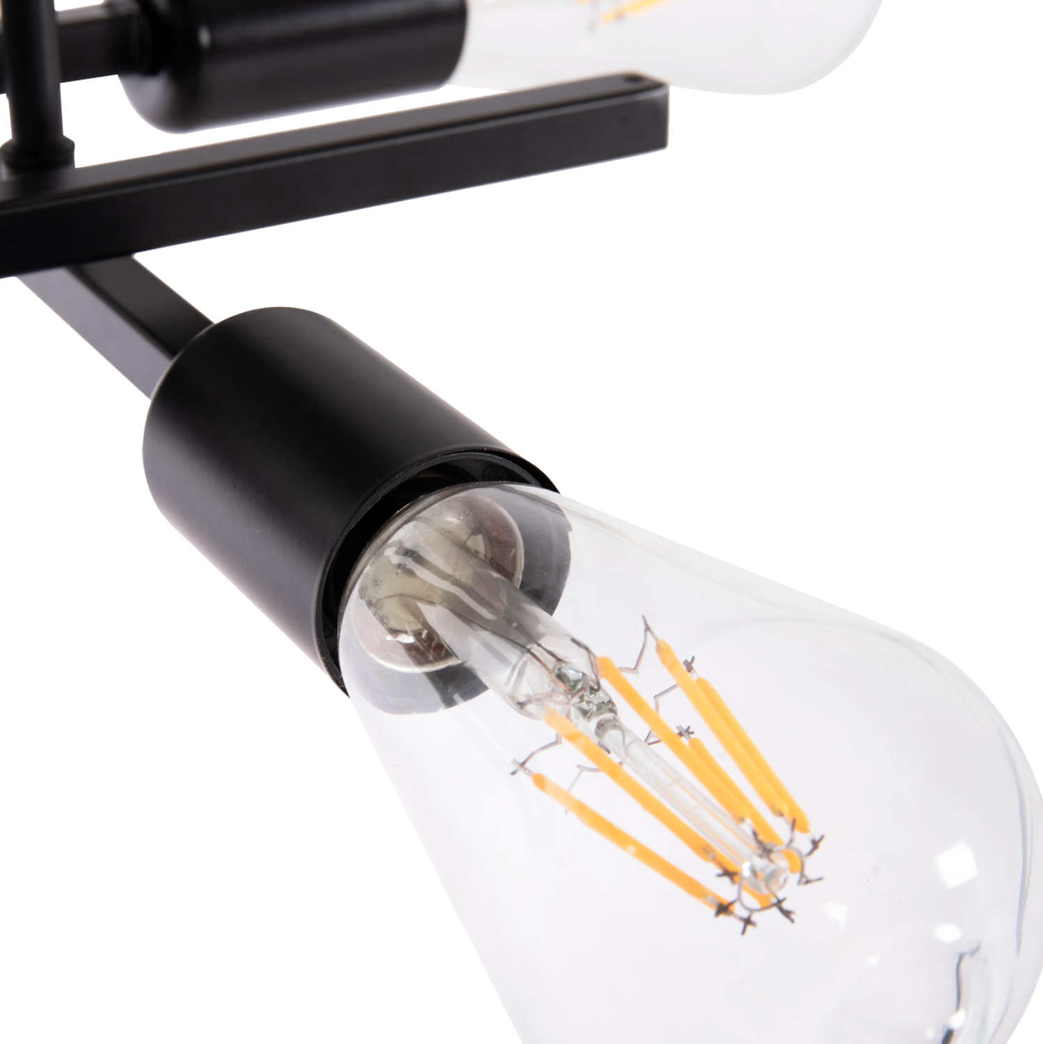 ΦΩΤΙΣΤΙΚΟ ΟΡΟΦΗΣ ΠΟΛΥΦΩΤΟ LIGHTY HM7428.11 ΜΕΤΑΛΛΟ ΣΕ ΜΑΥΡΟ 28x28x15Υεκ. 5